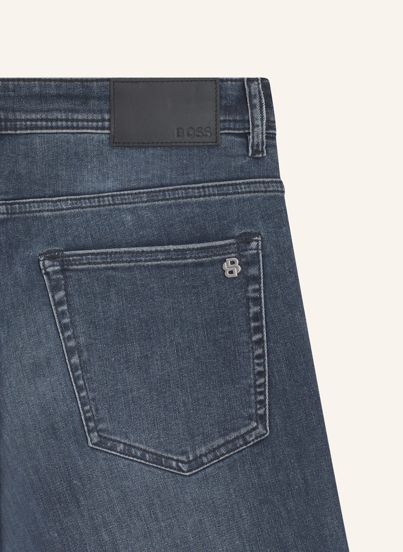 BOSS Jeans DELAWARE-1-BO Slim Fit: DUNKELBLAU