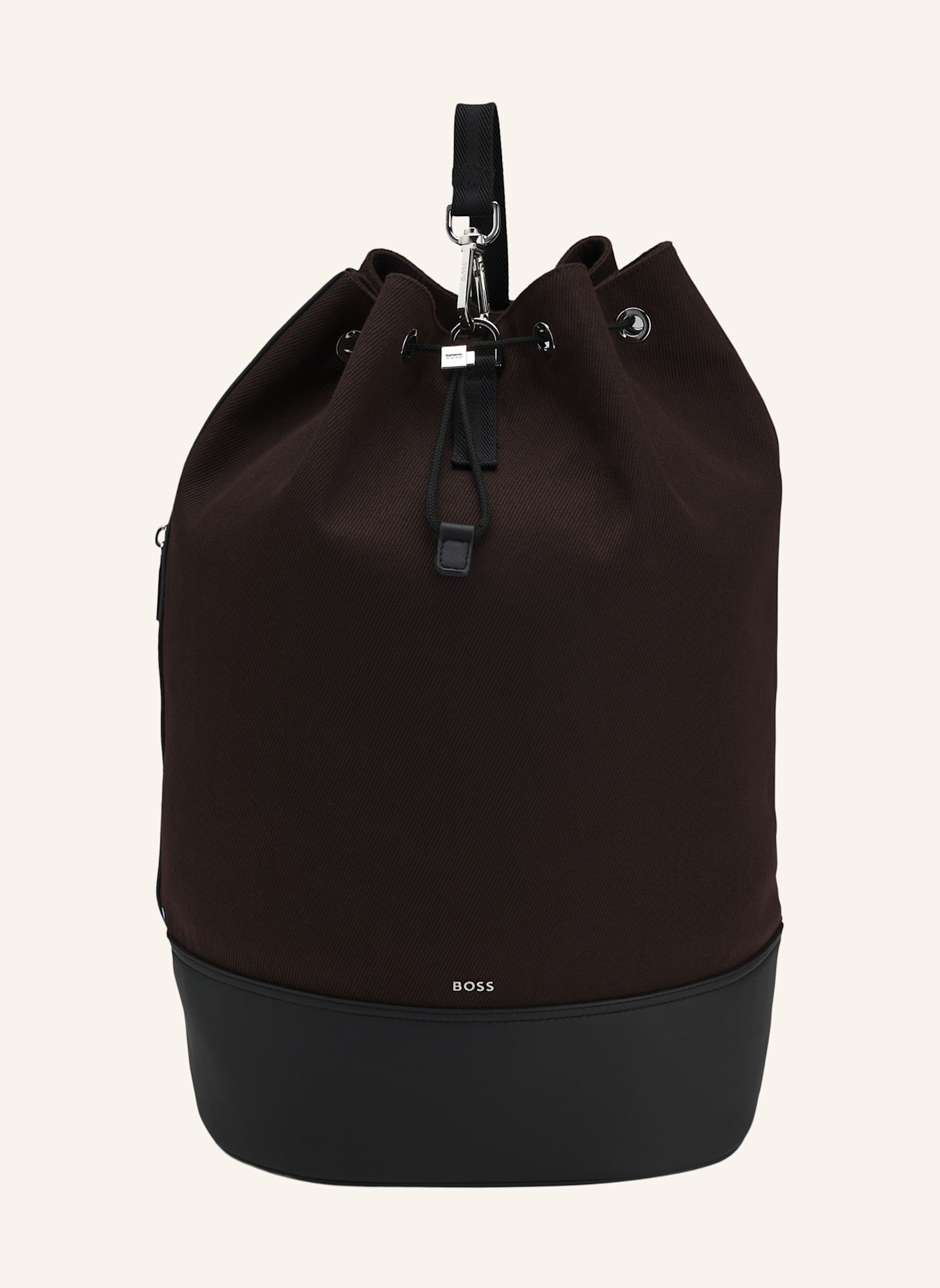 BOSS Rucksack DAKKAR_DRAWSTRING: DUNKELBRAUN