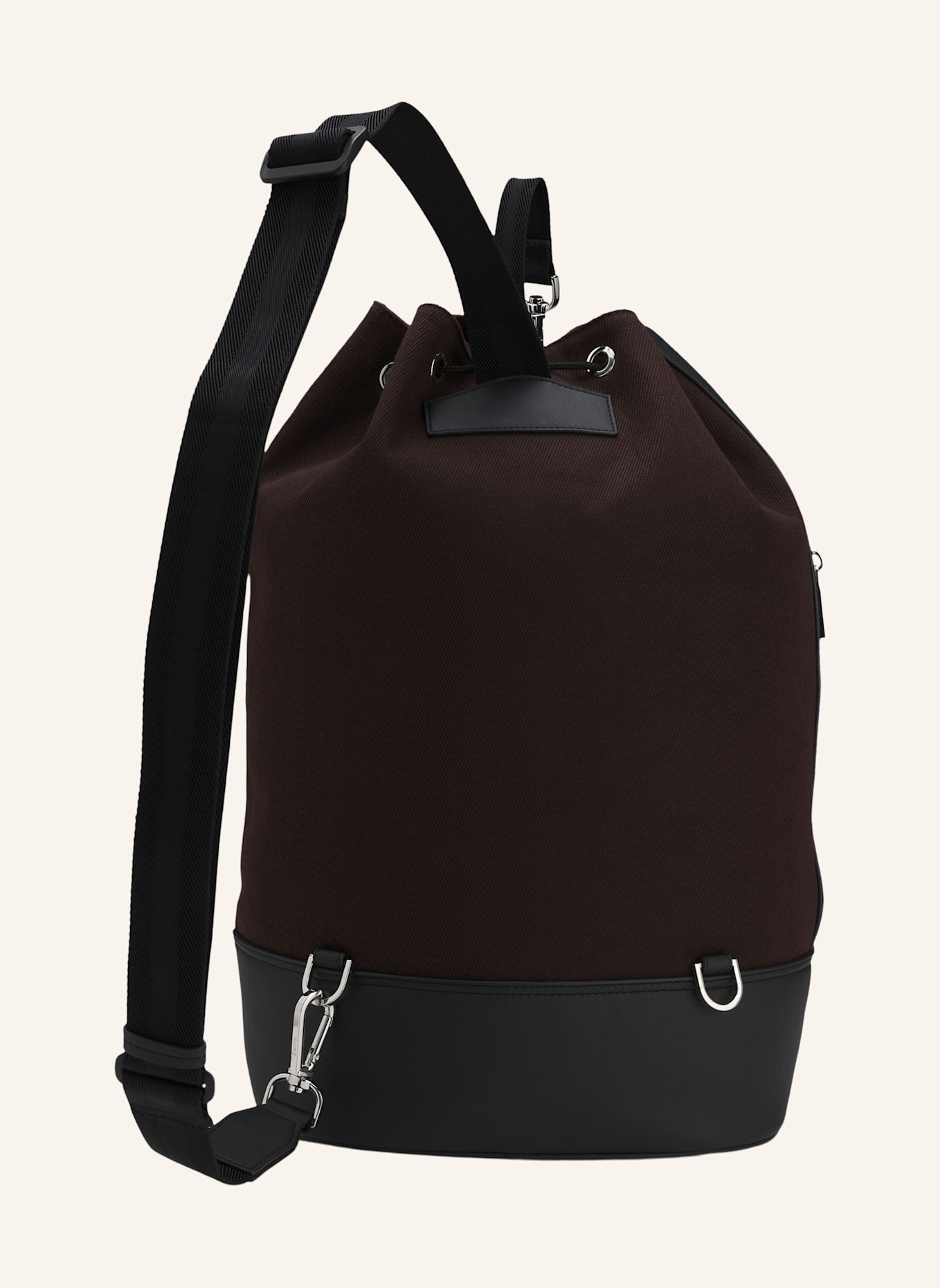 BOSS Rucksack DAKKAR_DRAWSTRING: DUNKELBRAUN