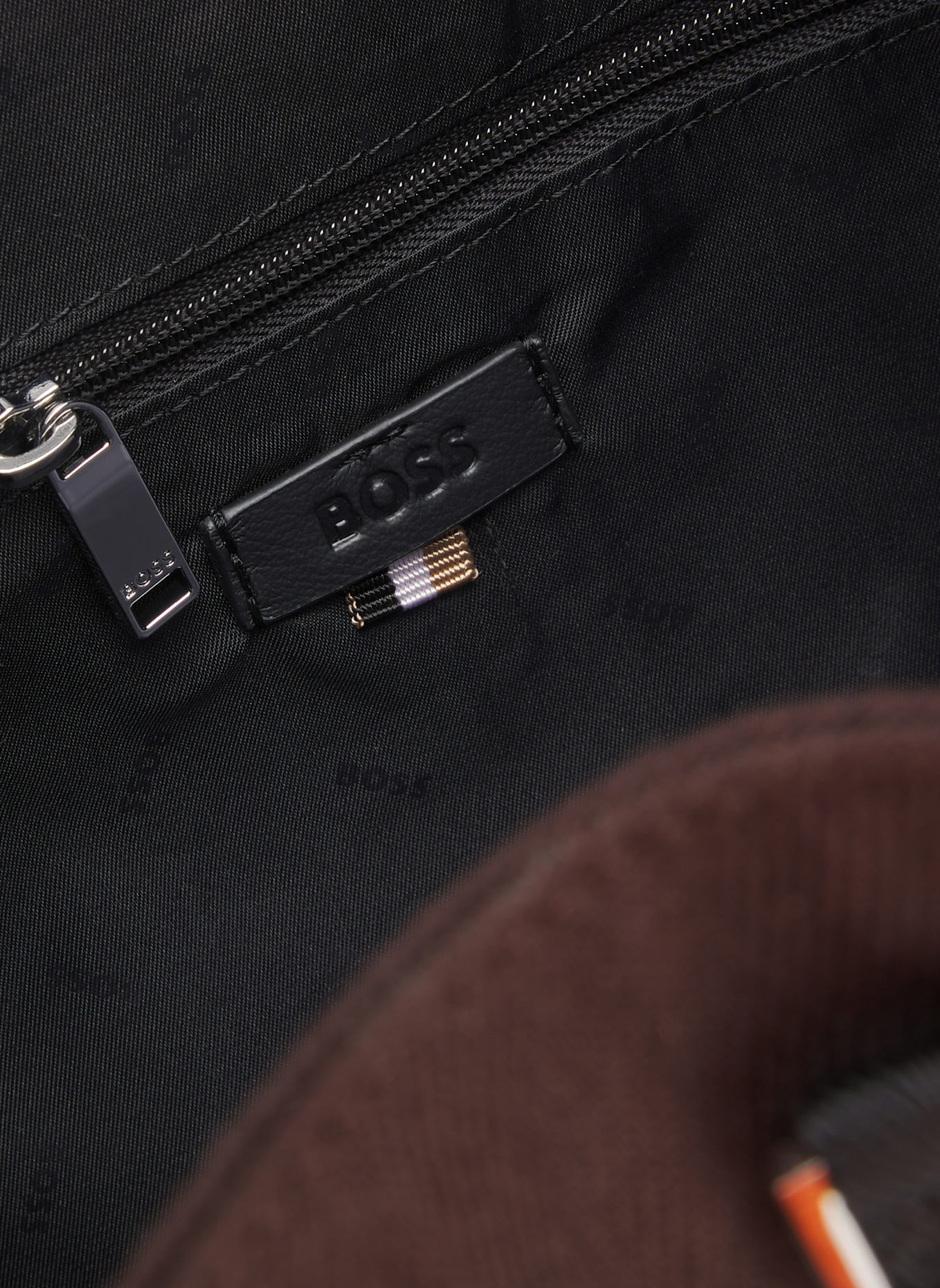 BOSS Rucksack DAKKAR_DRAWSTRING: DUNKELBRAUN