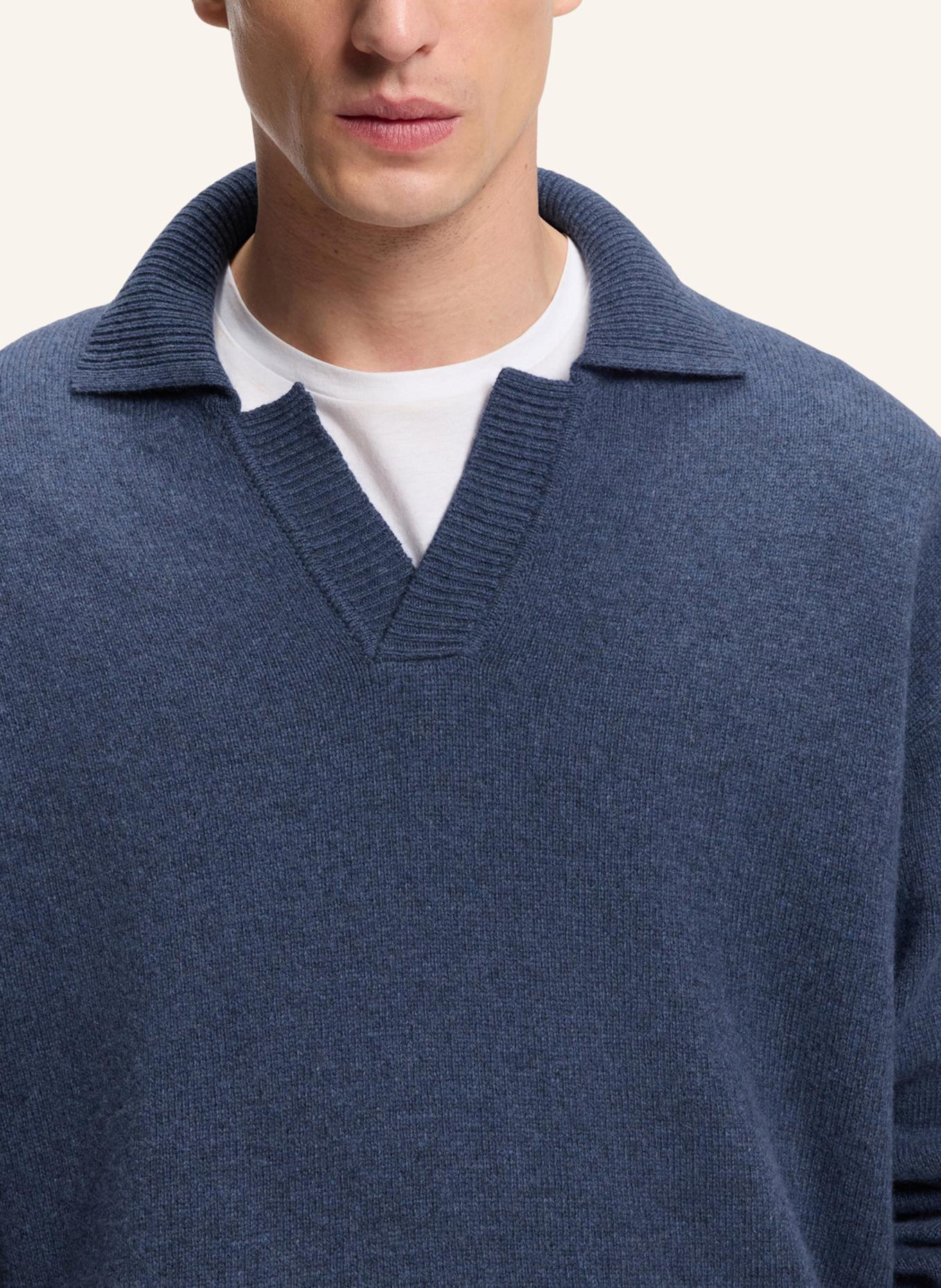 BOSS Pullover C-UCARI Regular Fit: BLAUGRAU