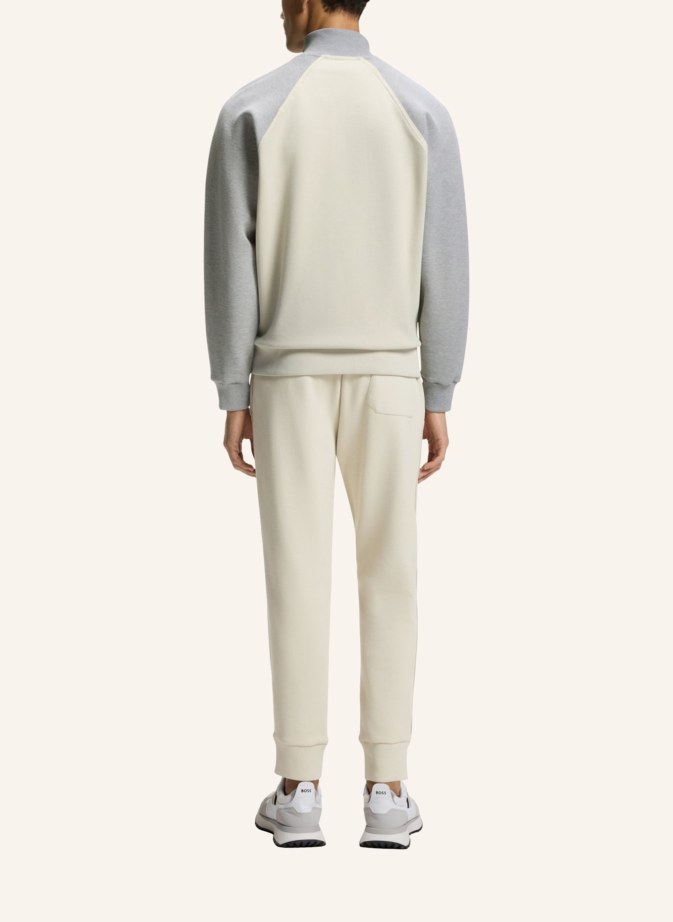 BOSS Sweatshirt SW_JOIN SKAZ Regular Fit: BEIGE