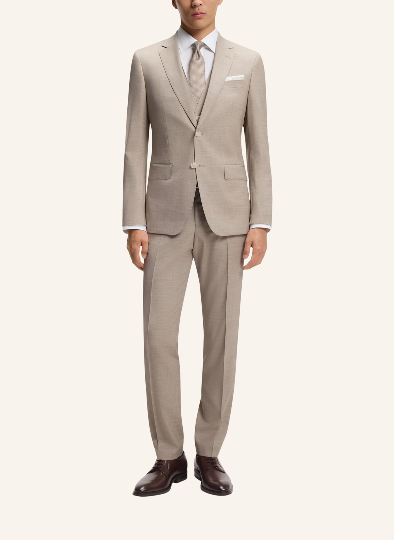 BOSS Business-Schnürschuh P-WINSLOW_DR_LTET: BRAUN