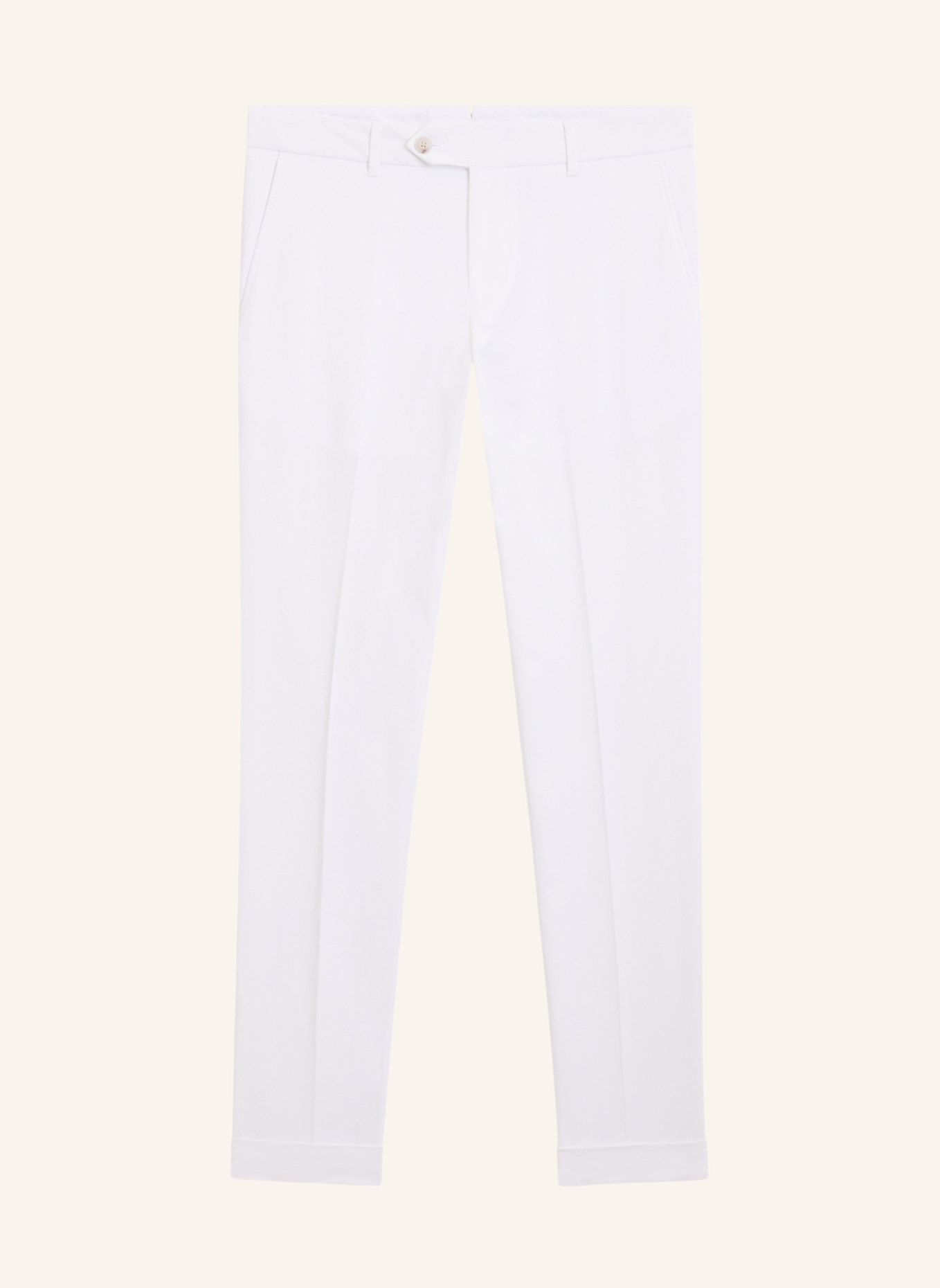 BOSS Business Hose C-GENIUS-TU-WG-261F Slim Fit: WEISS