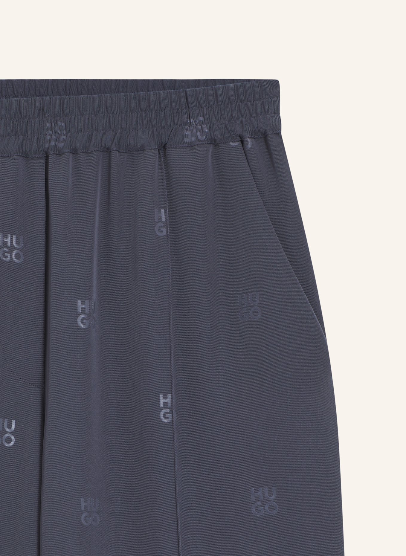 HUGO Casual Hose HELENIA Relaxed Fit: NEONGELB