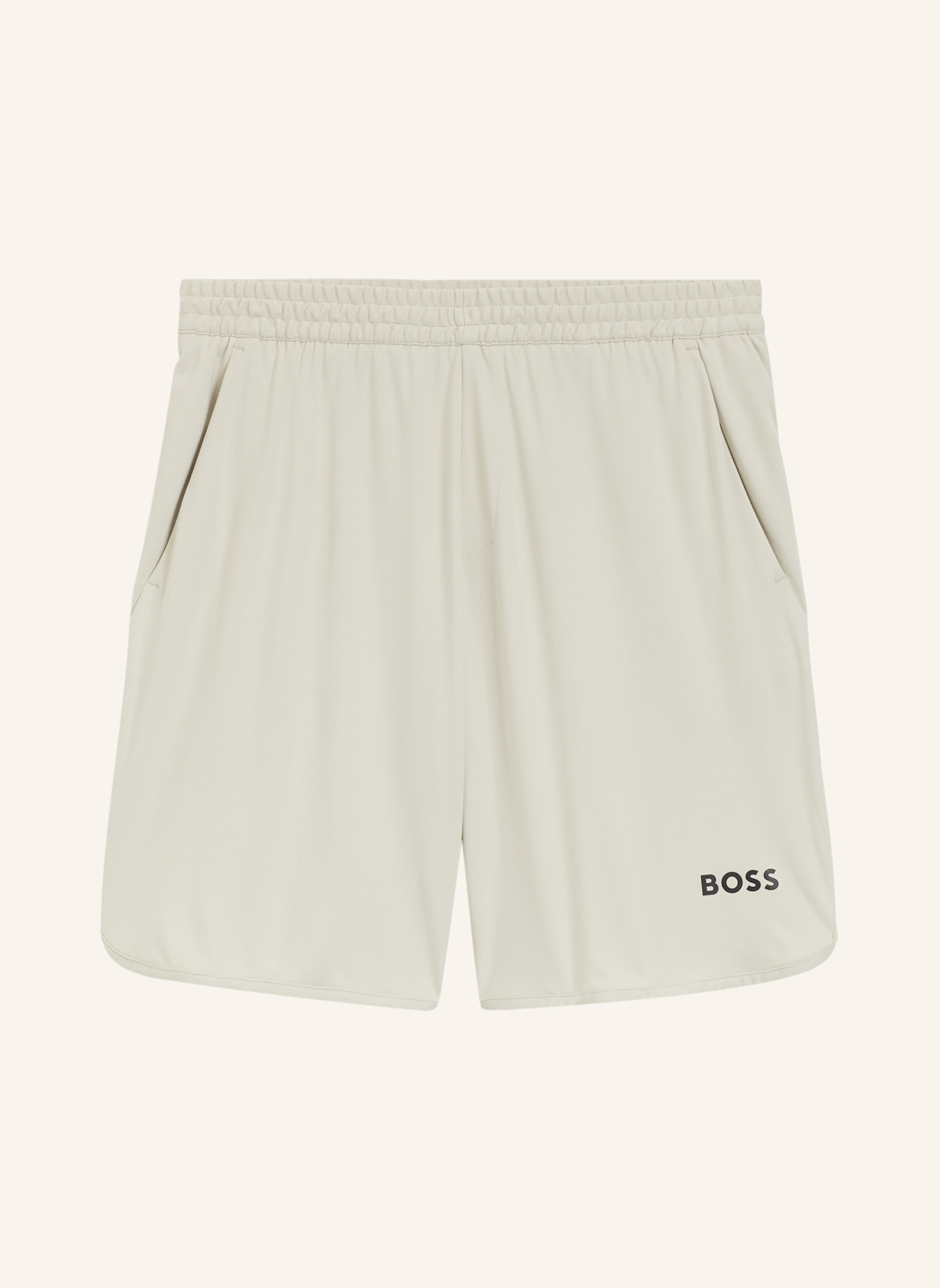 BOSS Short SH_TOC SPIN 9 INCH Regular Fit: BEIGE