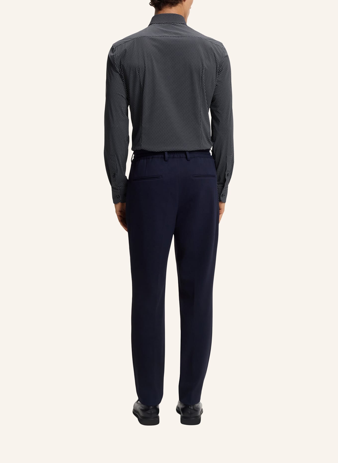 BOSS Business Hemd P-HANK-S-K-261 Slim Fit: DUNKELBLAU