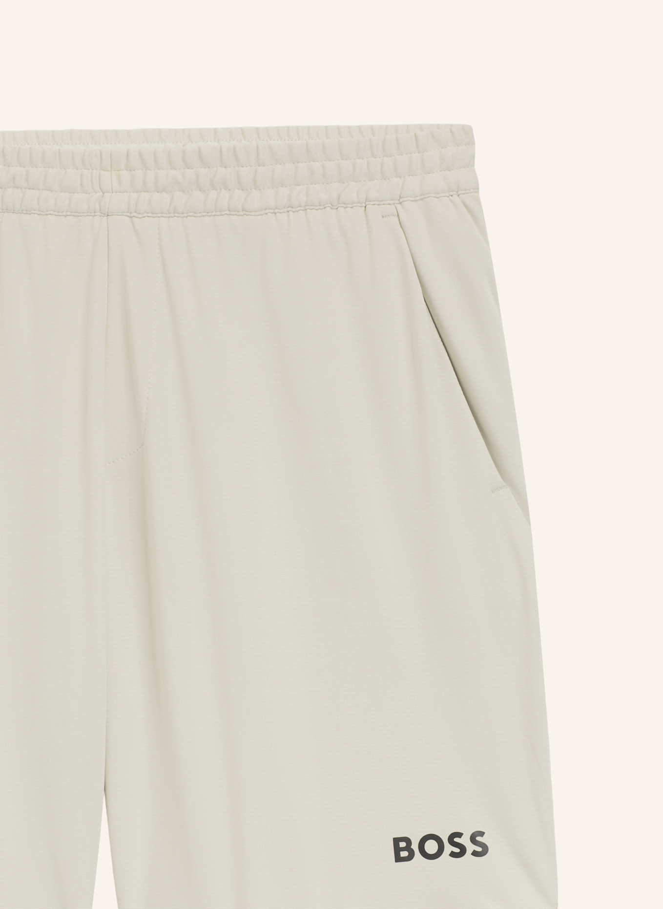 BOSS Short SH_TOC SPIN 9 INCH Regular Fit: BEIGE