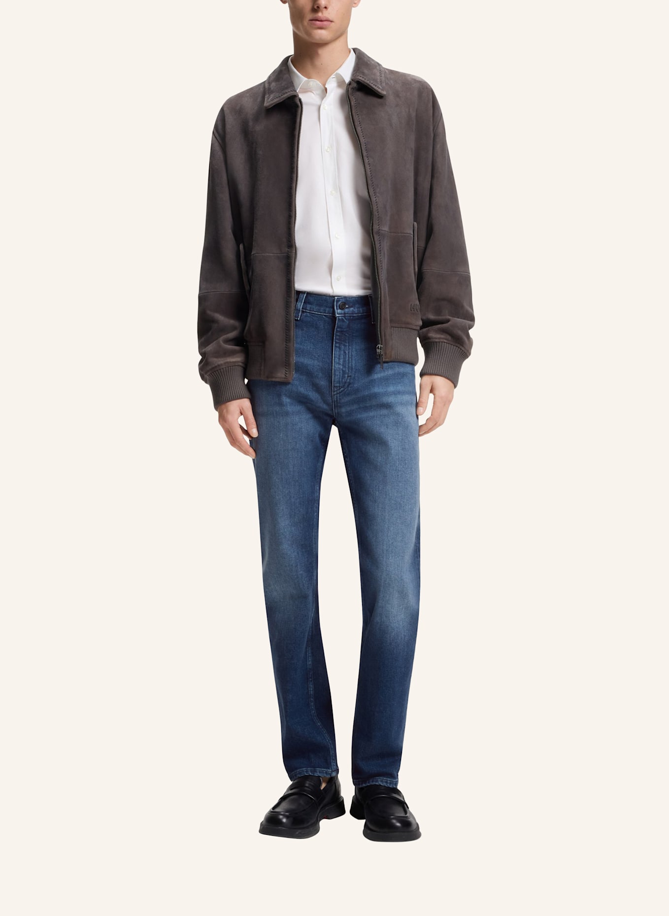 HUGO Jeans HUGO 708 Slim Fit: BLAU