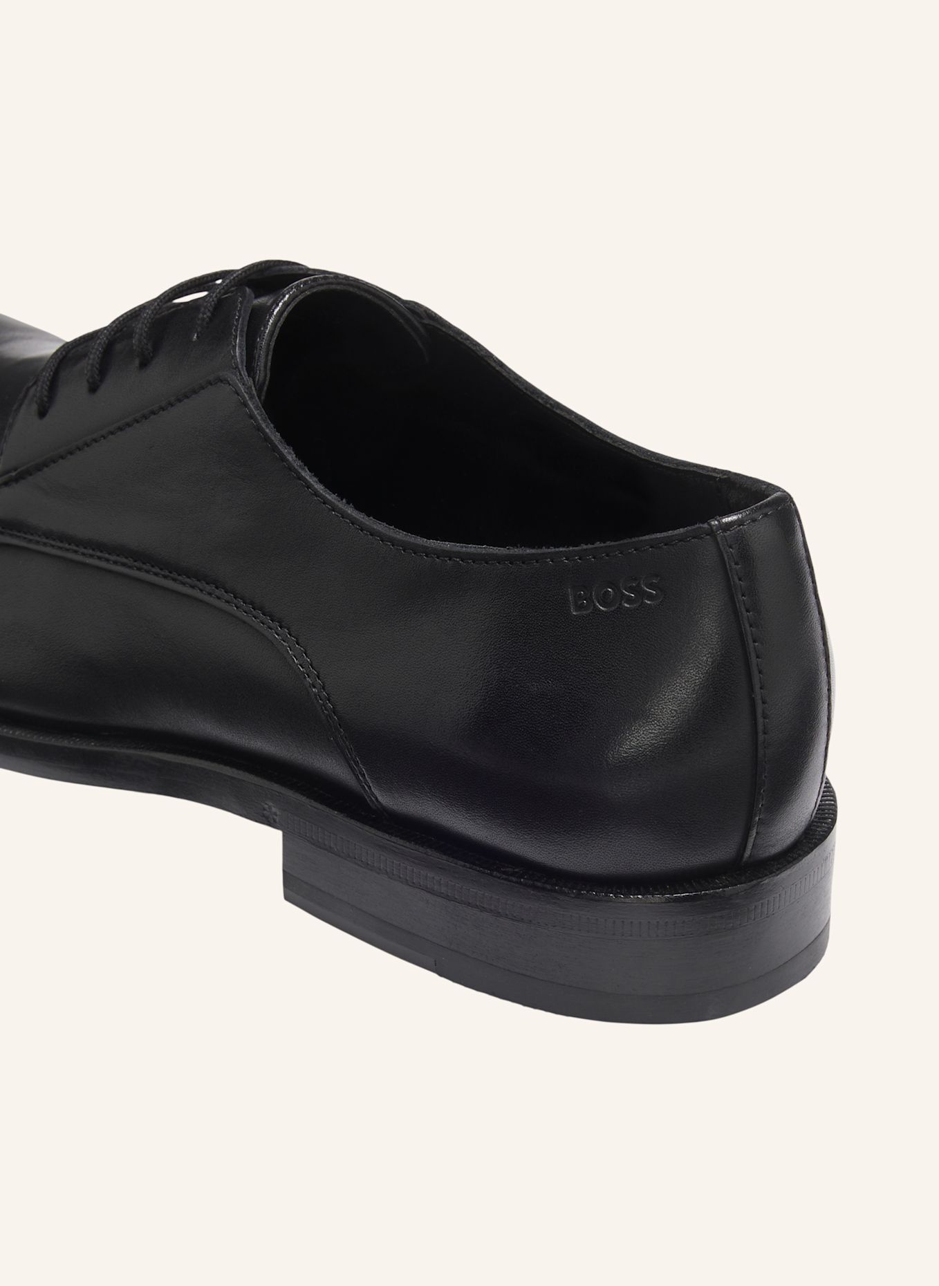 BOSS Business-Schnürschuh TAYIL-L_DERB_BUEY: SCHWARZ