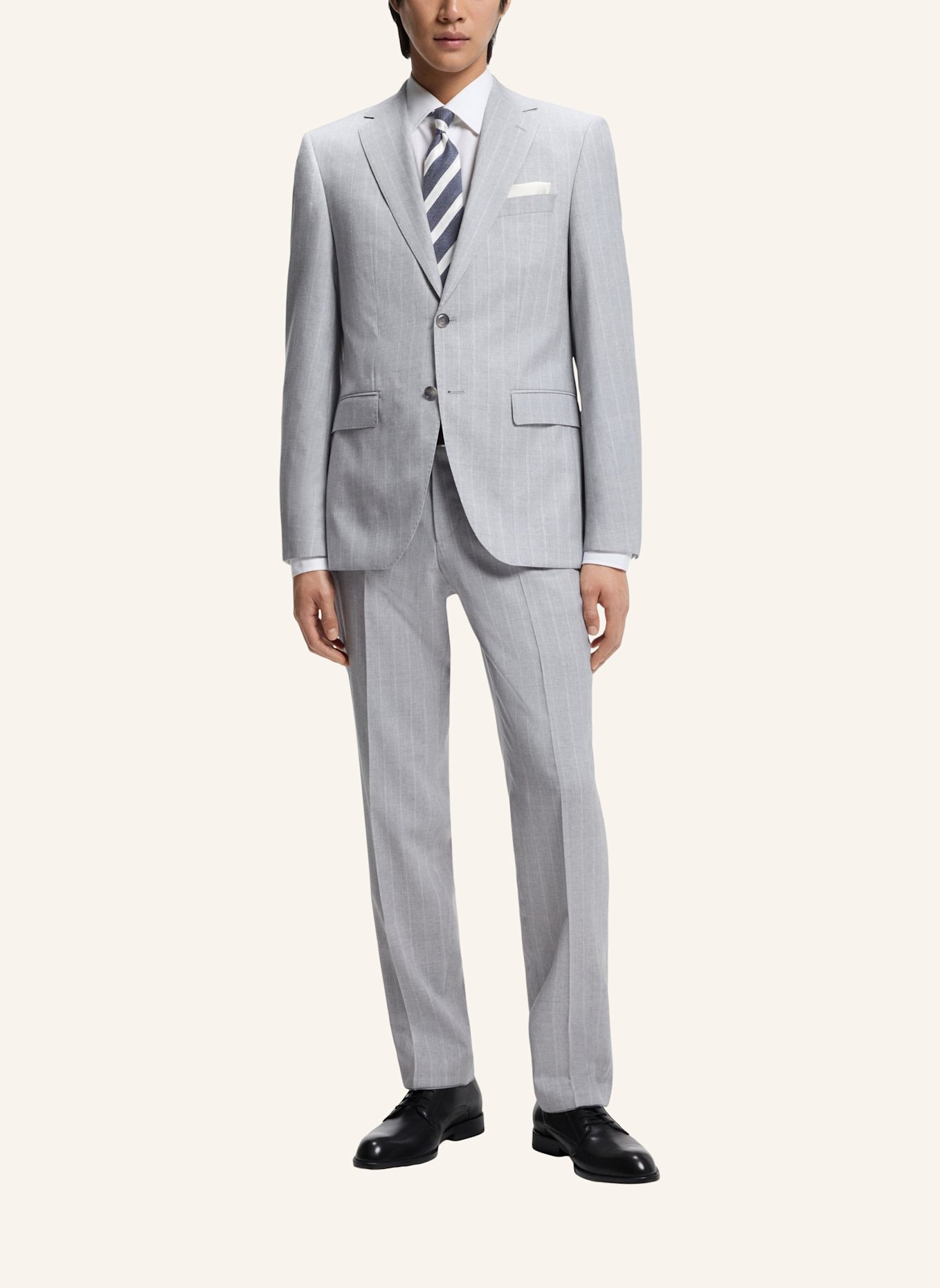 BOSS Business-Schnürschuh TAYIL-L_DERB_BUEY: SCHWARZ