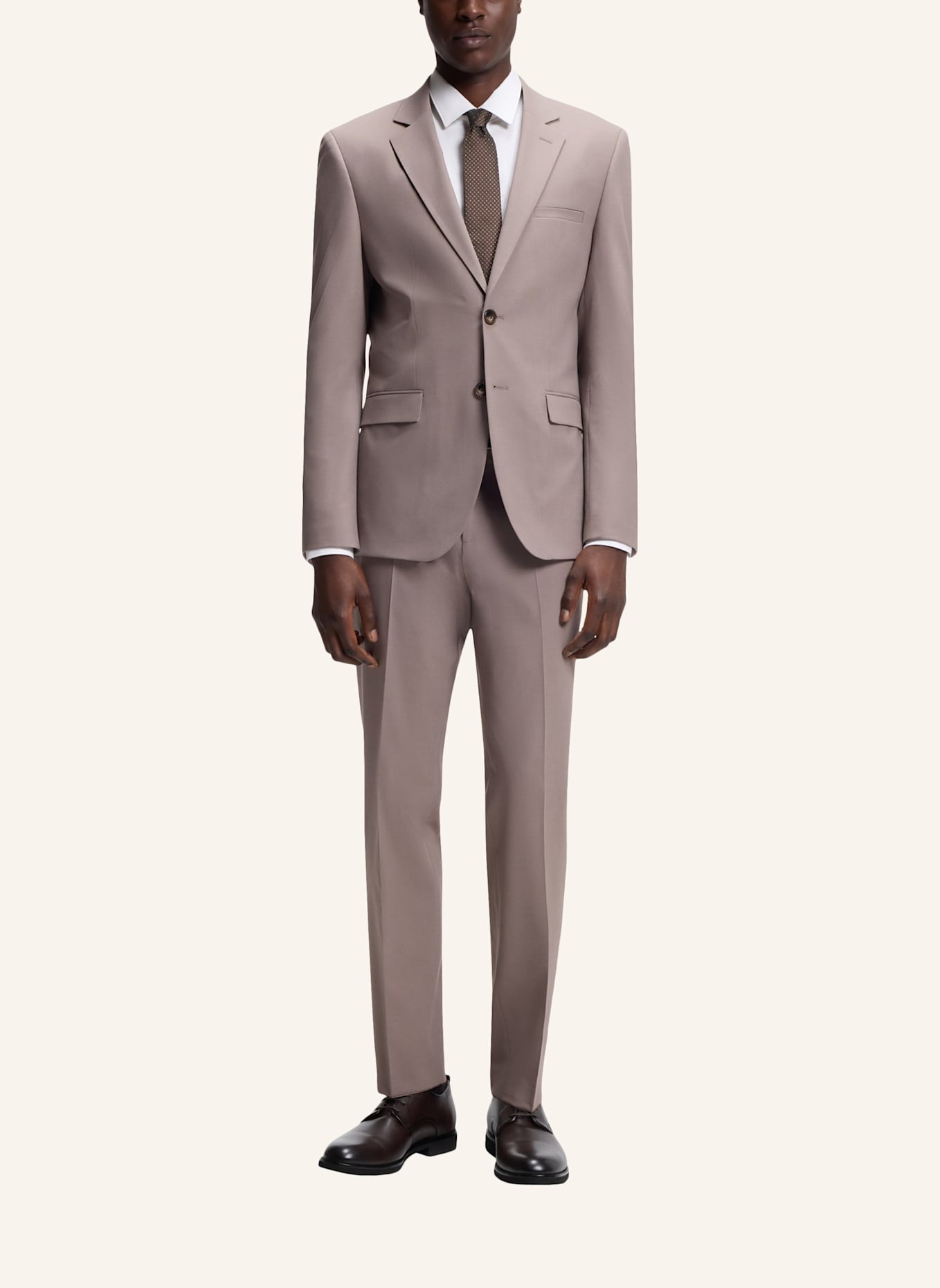 HUGO Business-Schnürschuh GINSBY_DERB_PLLT: DUNKELBRAUN