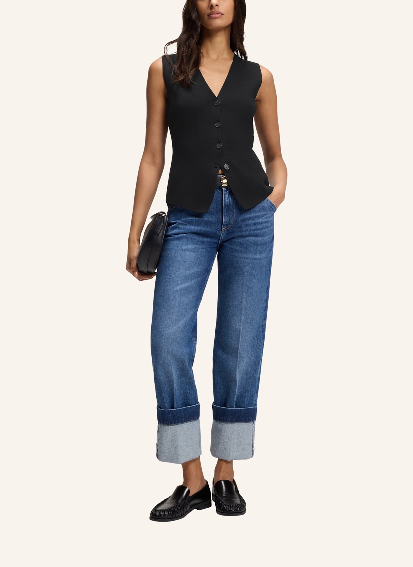 BOSS West FYLVIE Regular Fit: SCHWARZ