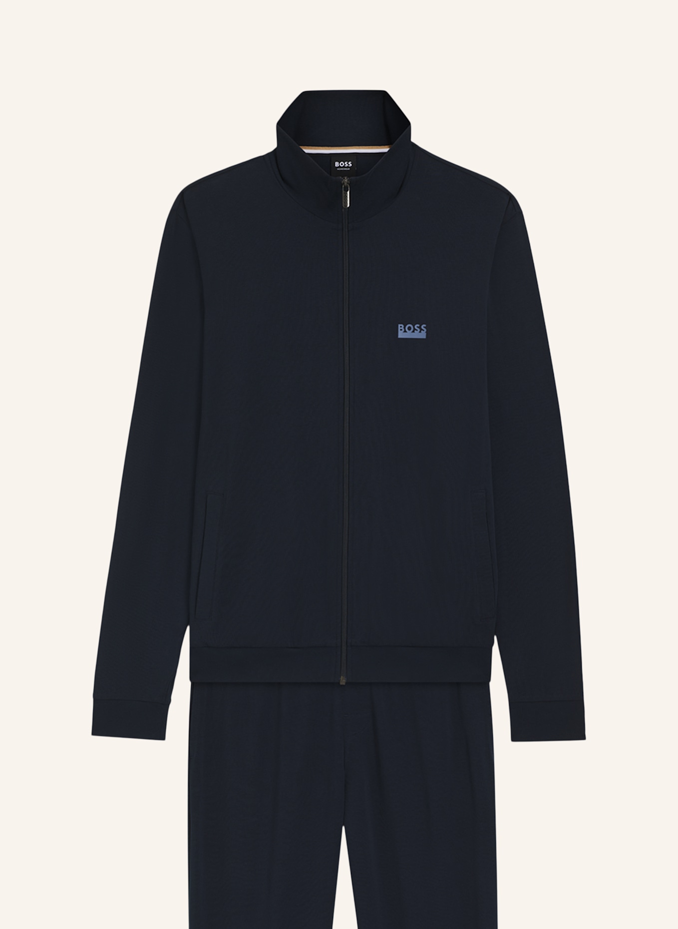 BOSS Loungewear Set 365 LONG SET Regular Fit: DUNKELBLAU