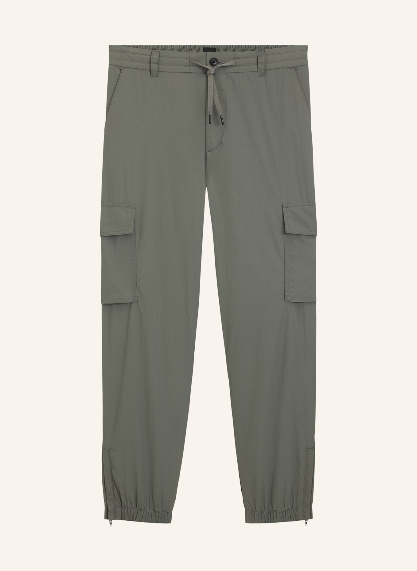 BOSS Casual Hose SRACKY_5_CARGO Relaxed Fit: HELLGRAU