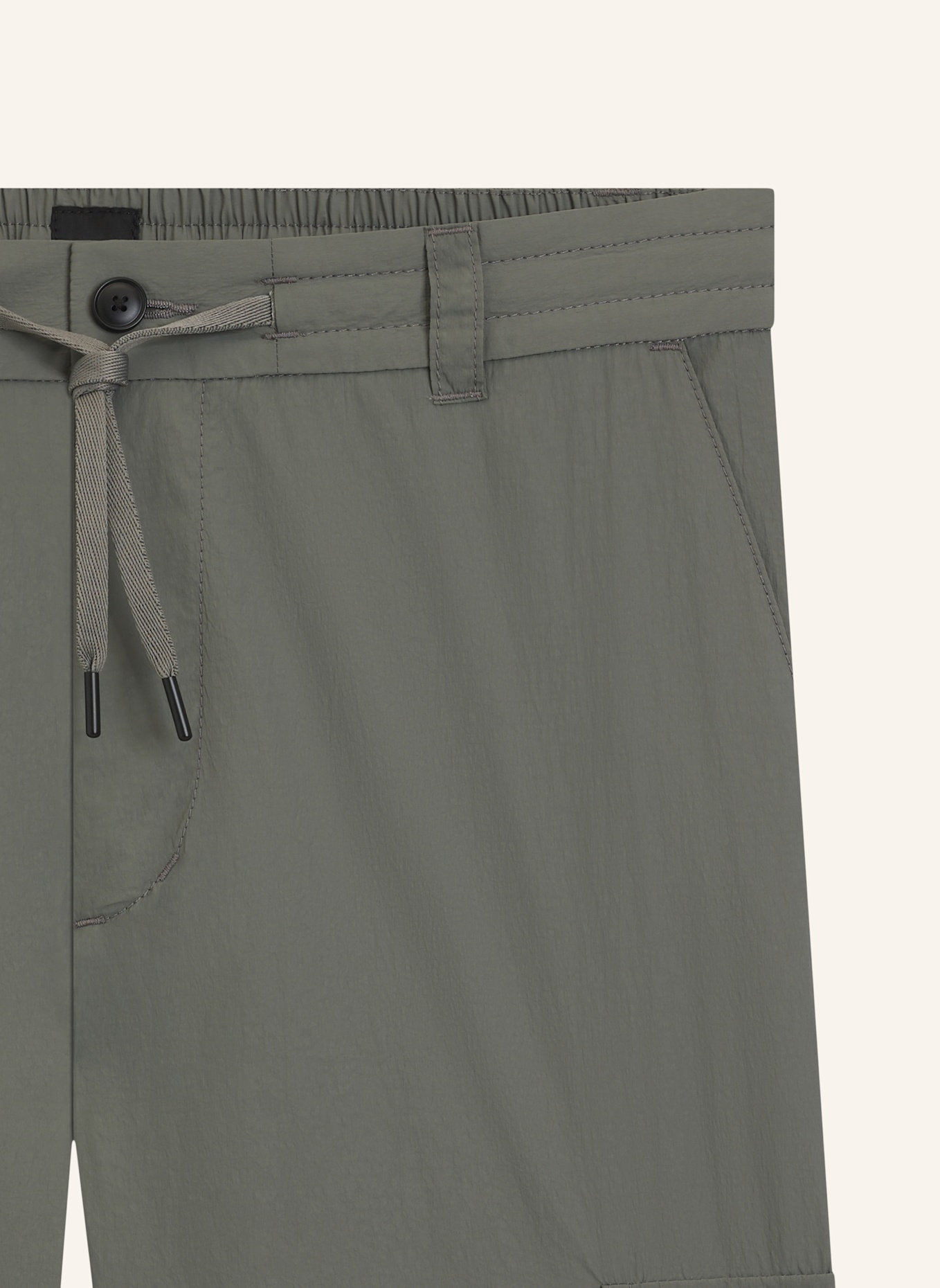 BOSS Casual Hose SRACKY_5_CARGO Relaxed Fit: HELLGRAU