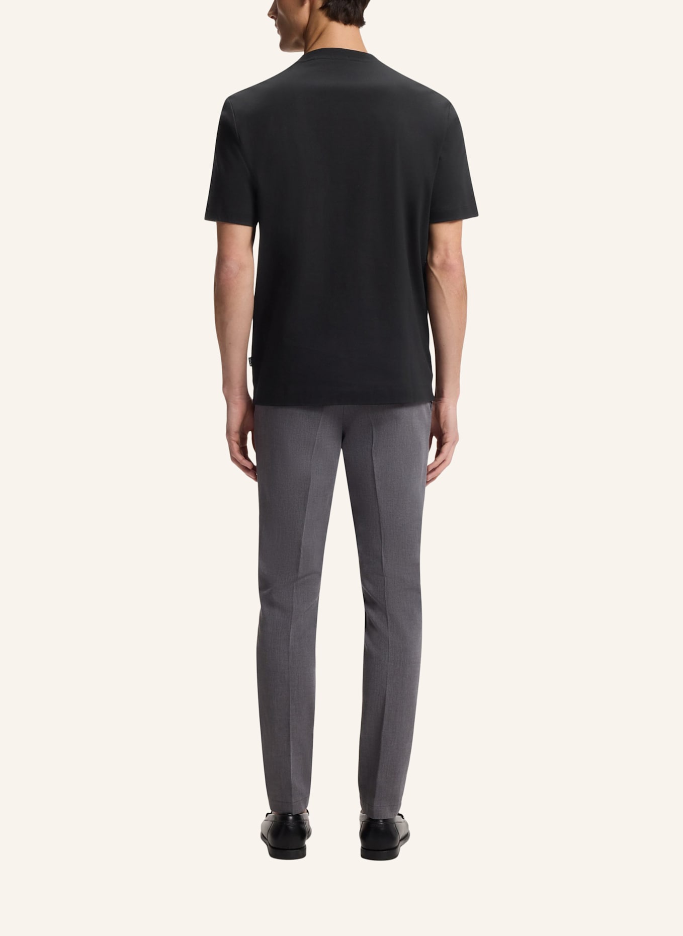 BOSS T-Shirt C-TAUT 01 Regular Fit: SCHWARZ