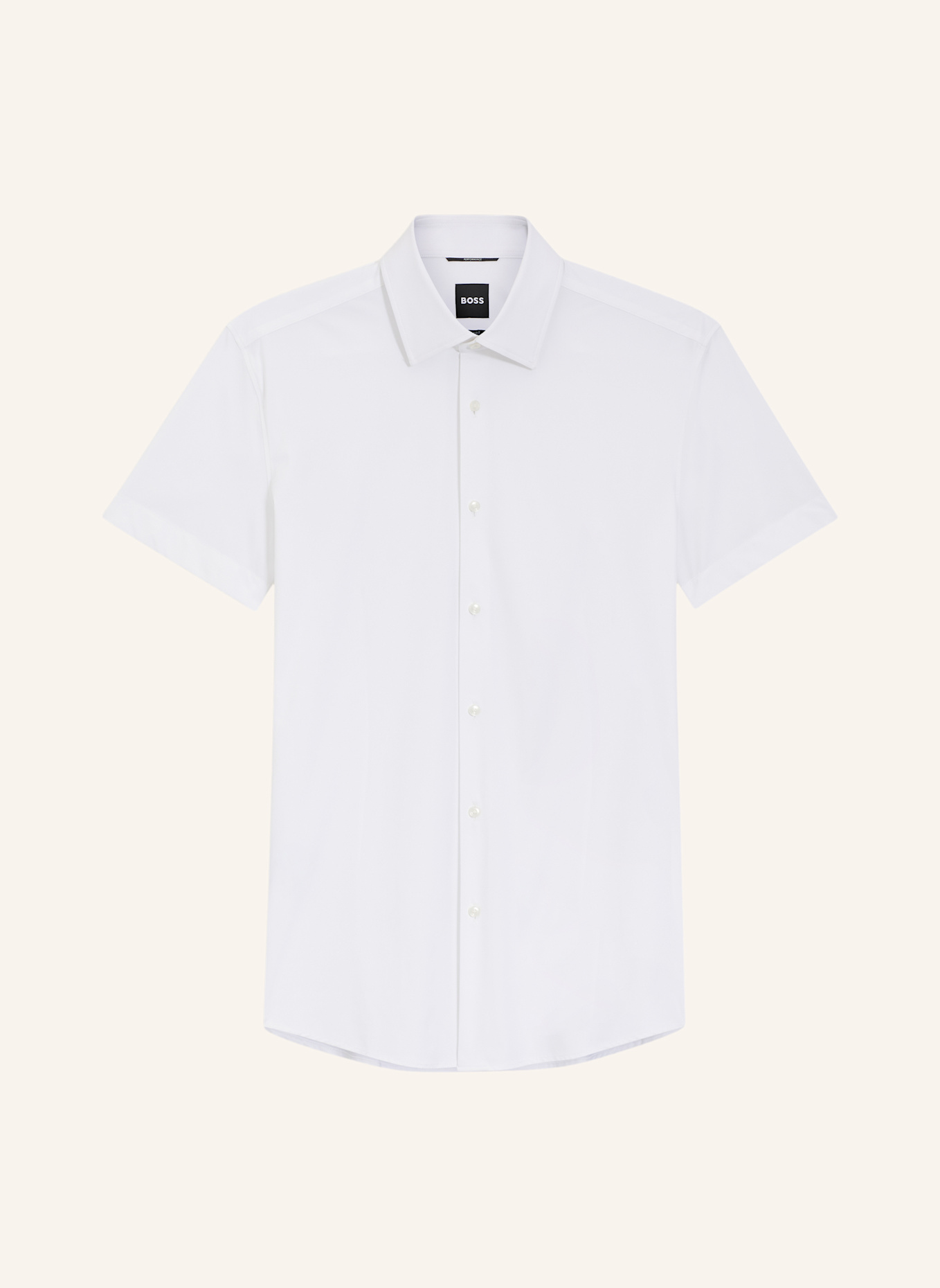 BOSS Business Hemd  P-HANK-K-SH-262 Slim Fit: WEISS