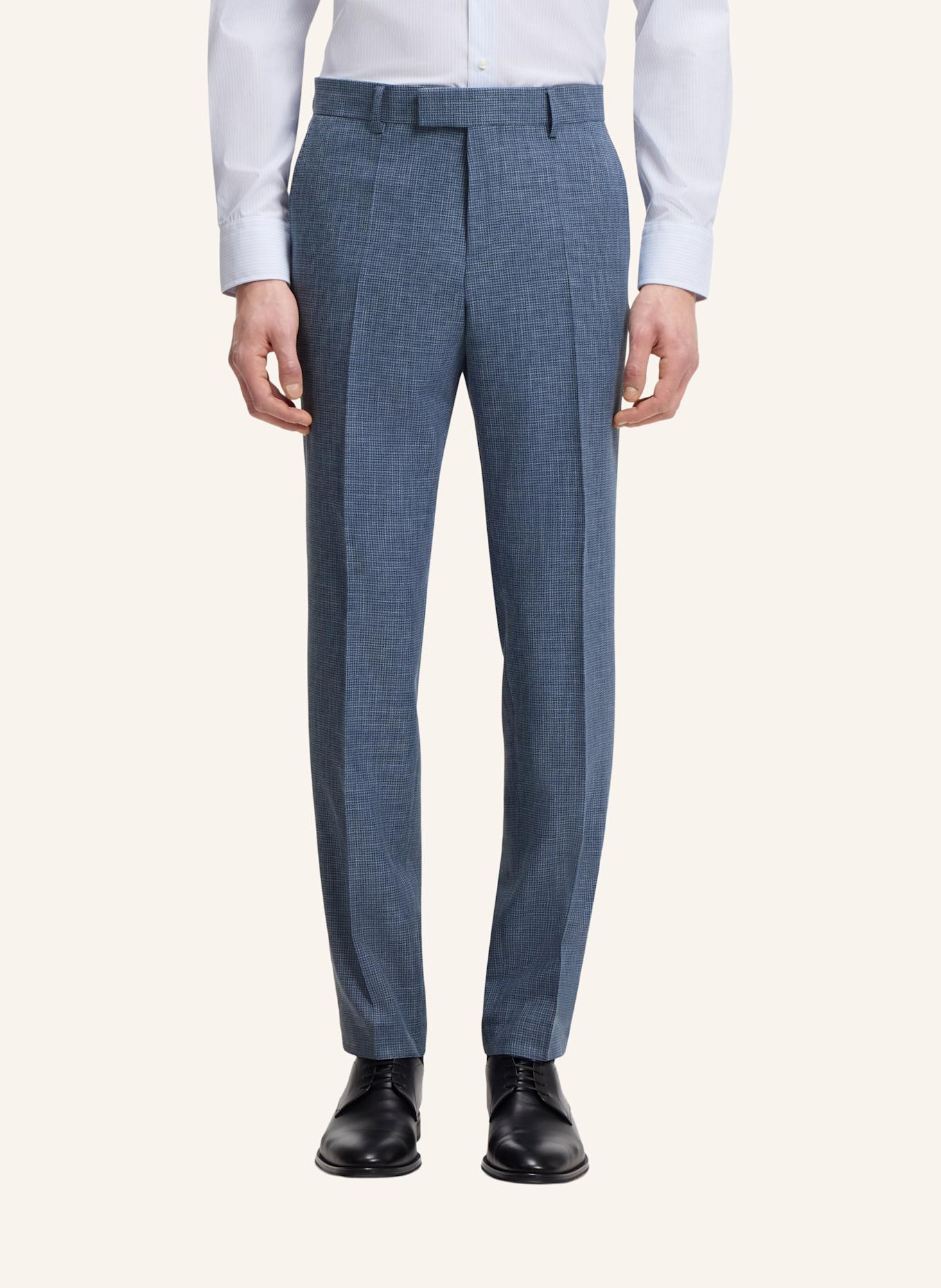 BOSS Business Anzug H-HUGE-2PCS-253 Slim Fit: HELLBLAU