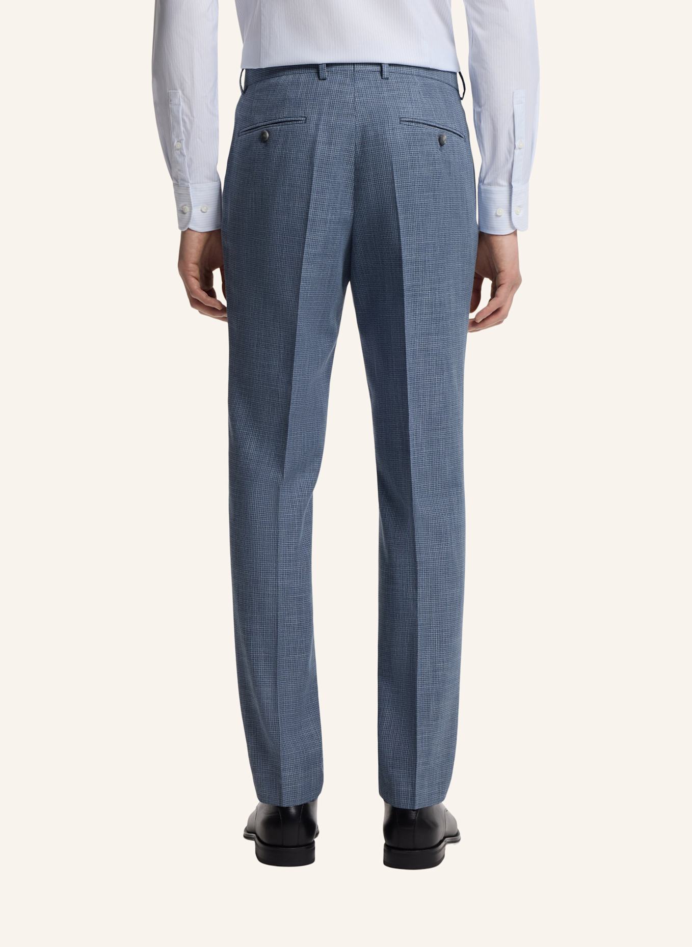 BOSS Business Anzug H-HUGE-2PCS-253 Slim Fit: HELLBLAU