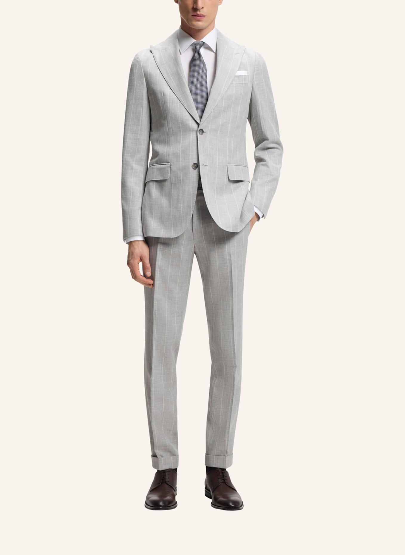 BOSS Business Anzug C-HUGE-2PCS-PK-261 Slim Fit: HELLGRAU