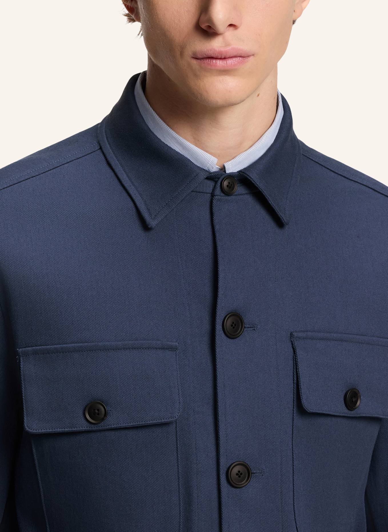 BOSS Blazer C-CARPER-OS-253F Relaxed Fit: BLAUGRAU