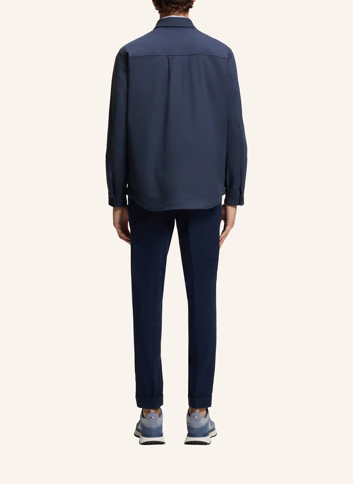 BOSS Blazer C-CARPER-OS-253F Relaxed Fit: BLAUGRAU