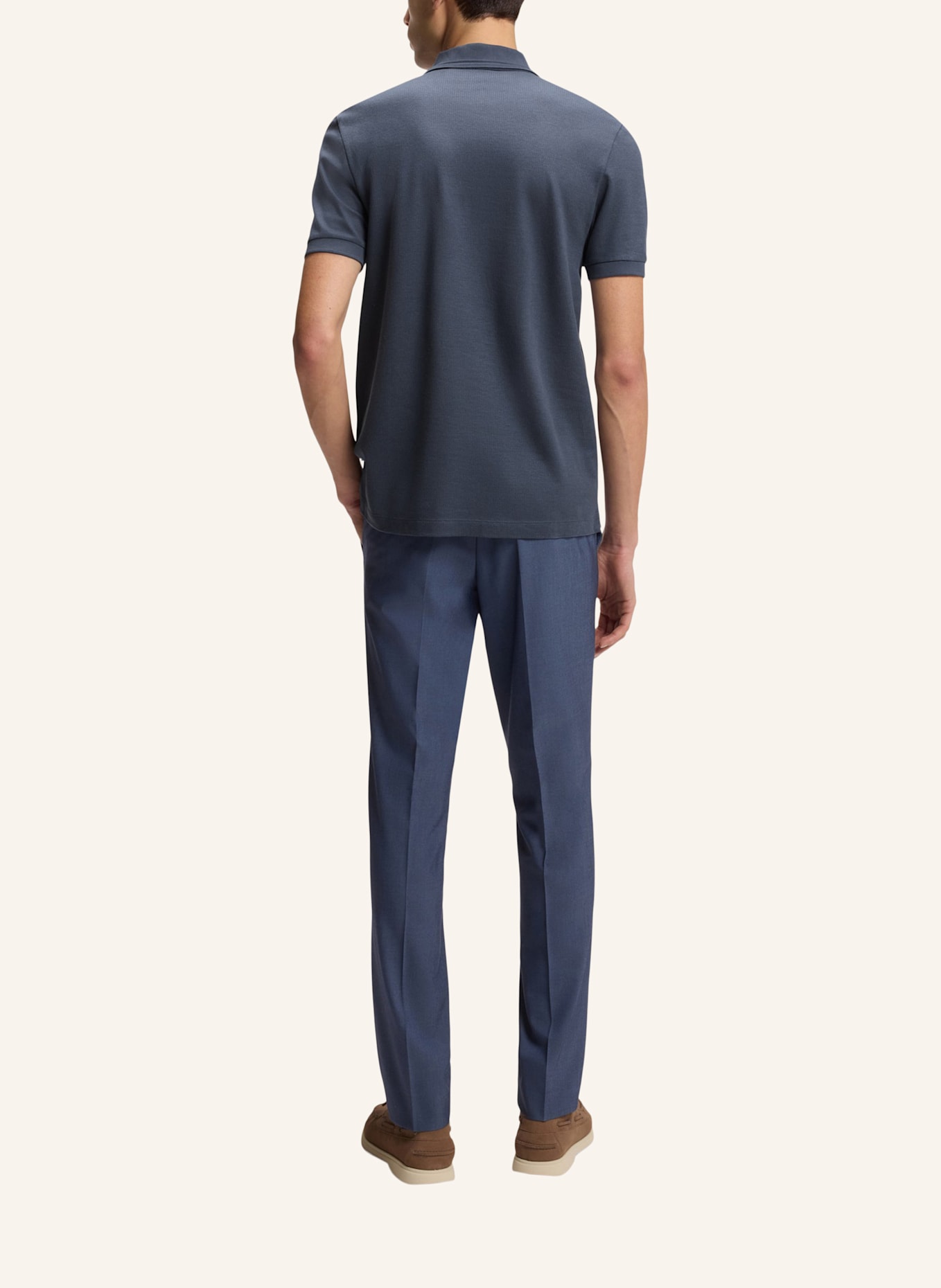 BOSS Poloshirt H-PARAS 70 Regular Fit: BLAU