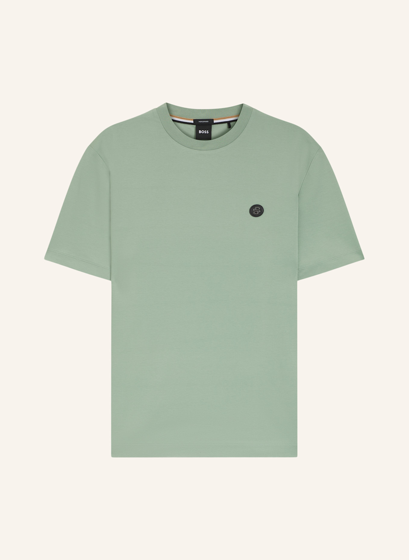 BOSS T-Shirt C-TAUT 01 Regular Fit: HELLGRÜN