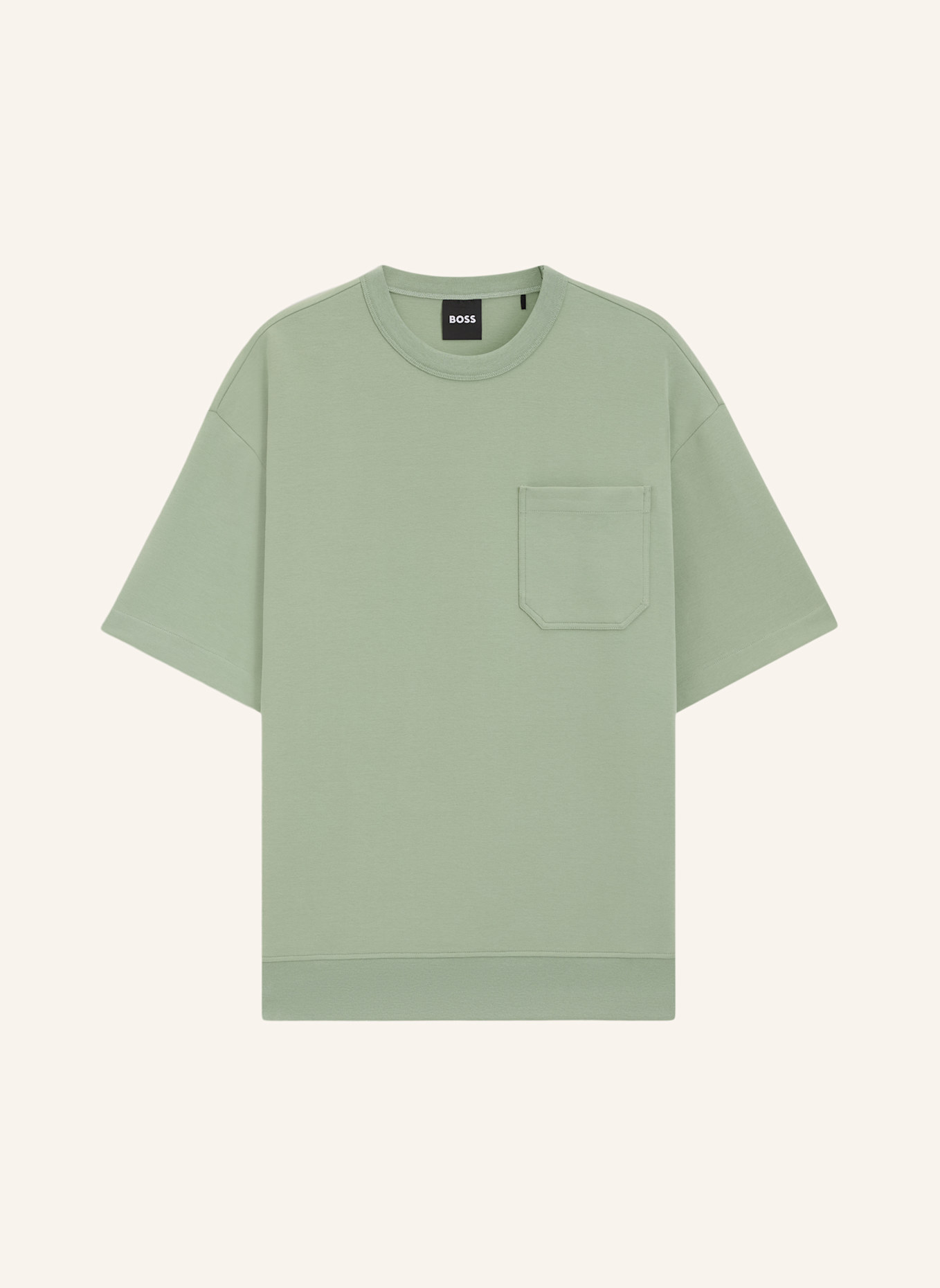 BOSS T-Shirt C-TAMES 32 Regular Fit: GRÜN