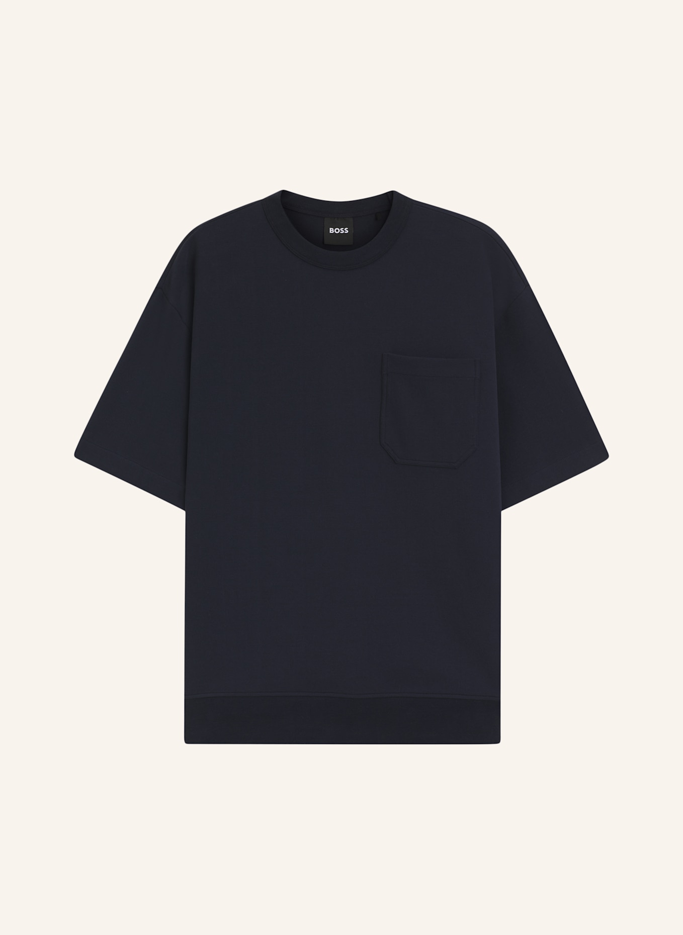BOSS T-Shirt C-TAMES 32 Regular Fit: DUNKELBLAU