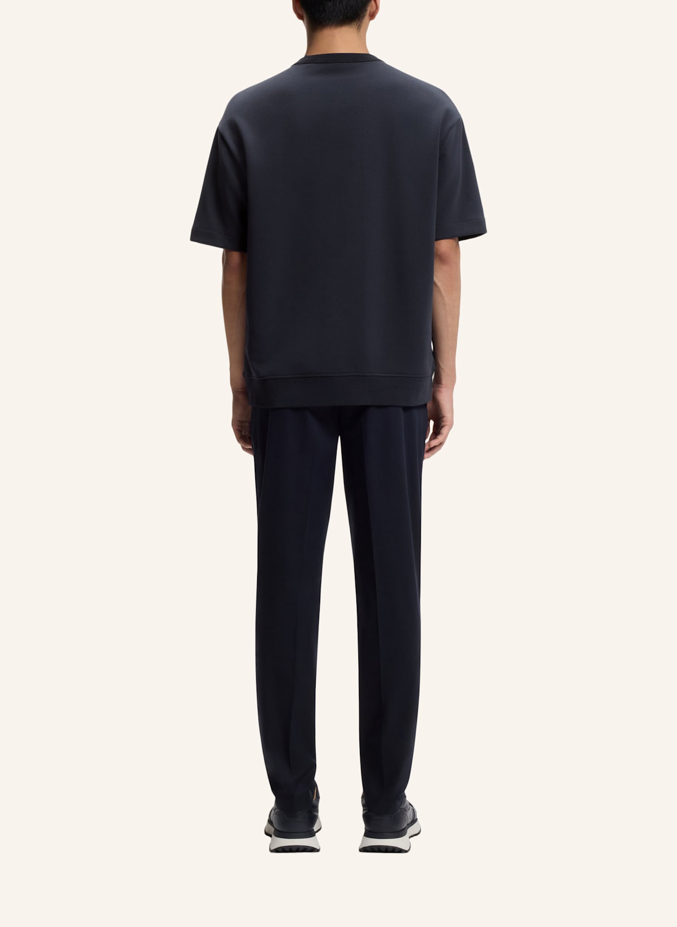 BOSS T-Shirt C-TAMES 32 Regular Fit: DUNKELBLAU