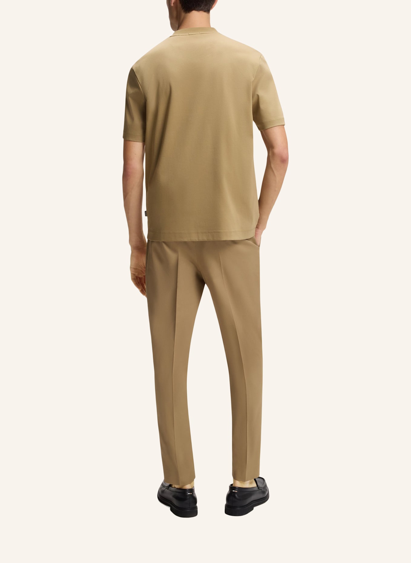 BOSS T-Shirt C-TAUT 01 Regular Fit: KHAKI