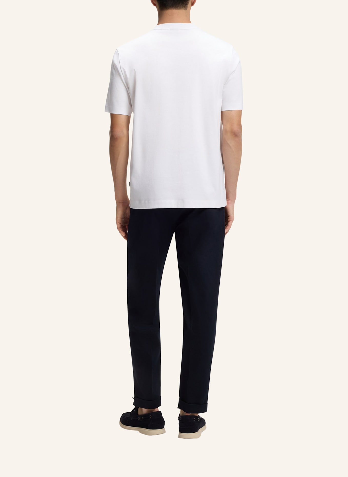 BOSS T-Shirt C-TAUT 01 Regular Fit: WEISS