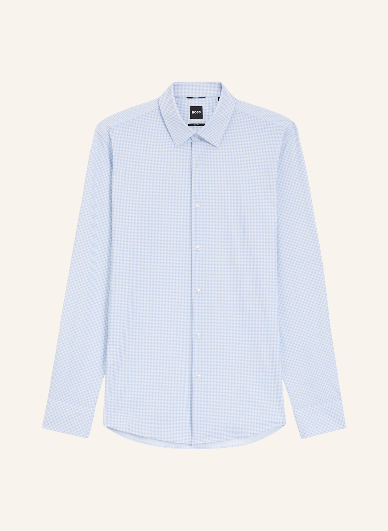 BOSS Business Hemd P-HANK-S-K-261 Slim Fit: HELLBLAU