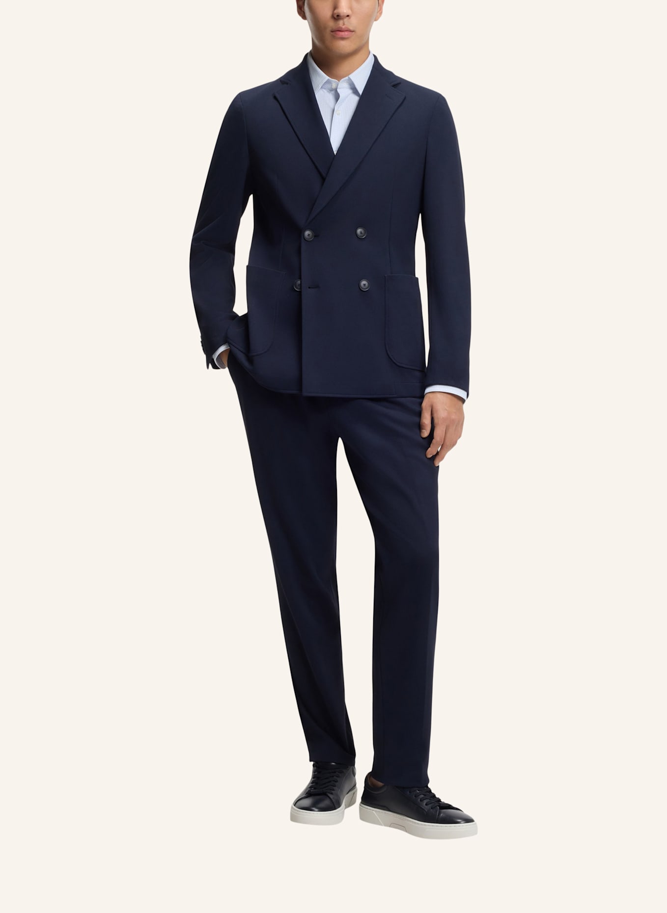 BOSS Business Hemd P-HANK-S-K-261 Slim Fit: HELLBLAU