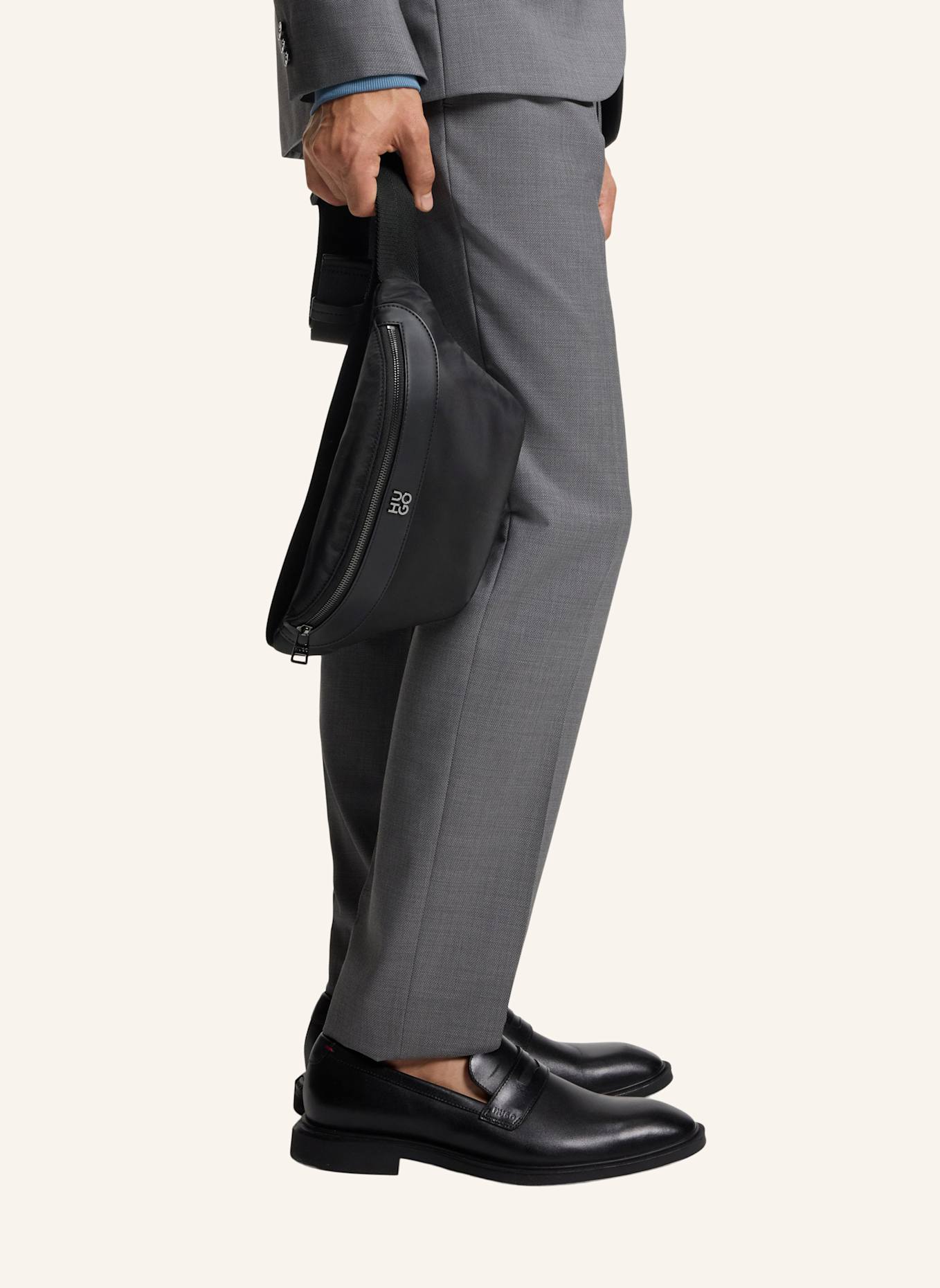 HUGO Gürtel-Tasche QUANTIC_N_BUMBAG: SCHWARZ