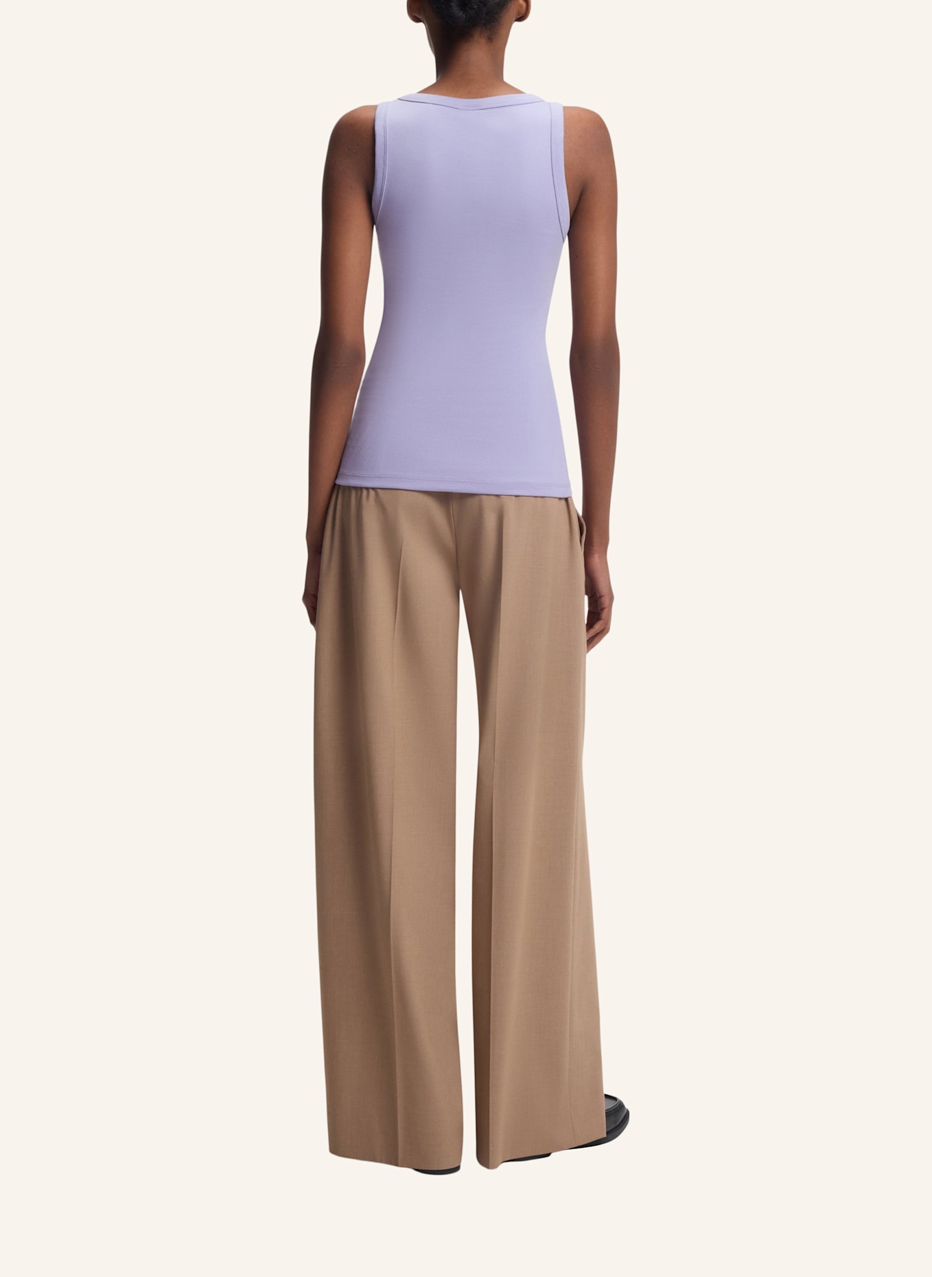 HUGO Casual Top DATAMIA Slim Fit: LILA