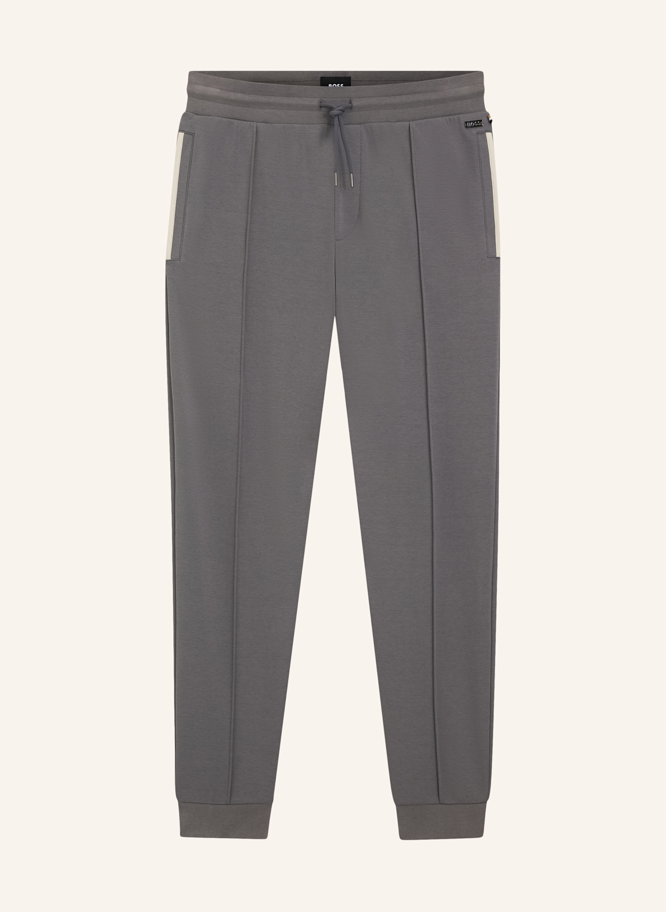 BOSS Loungewear Unterteil SENSE PANTS: DUNKELGRAU