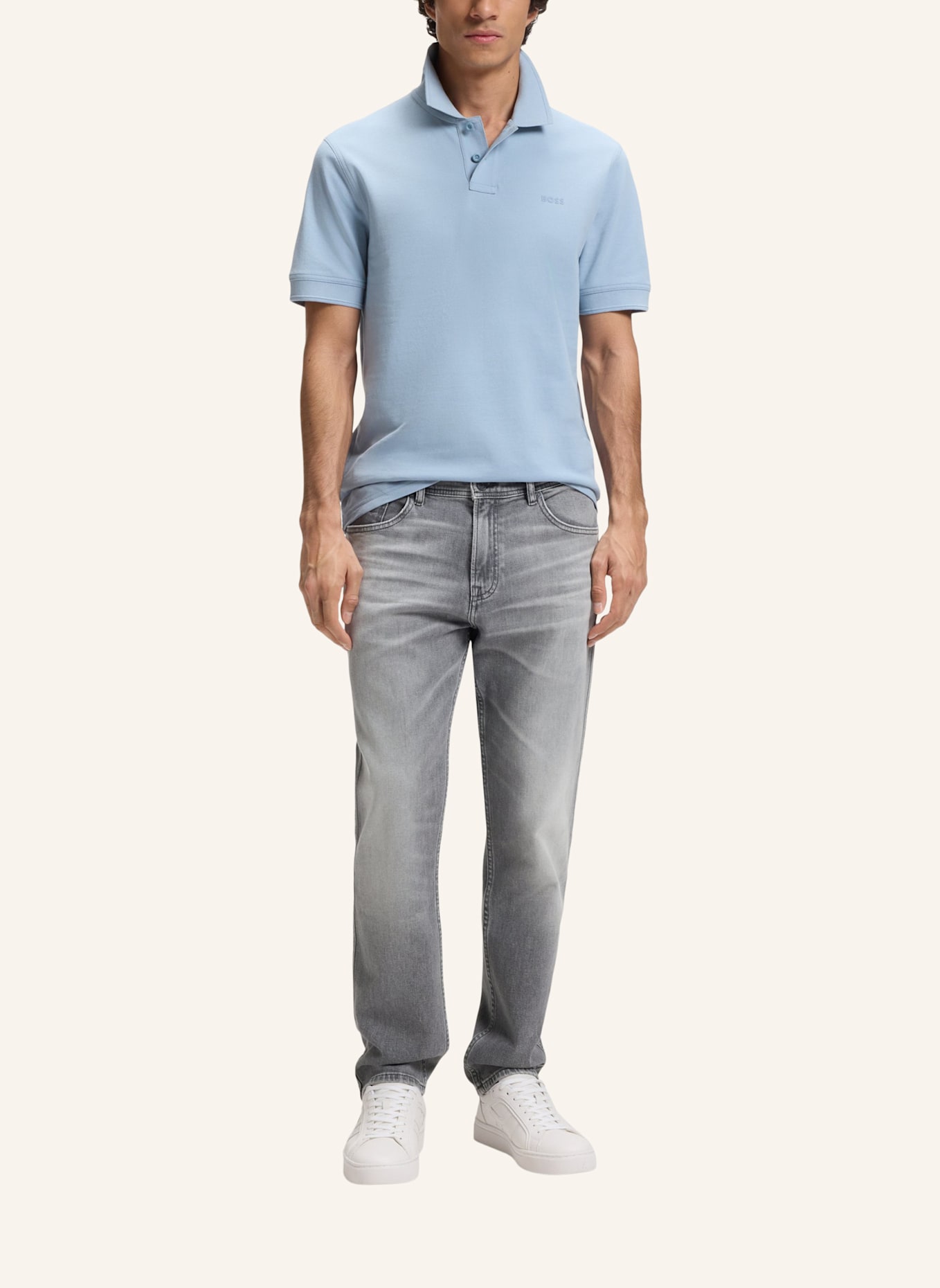 BOSS Jeans RE.MAINE-1-BO Regular Fit: DUNKELGRAU