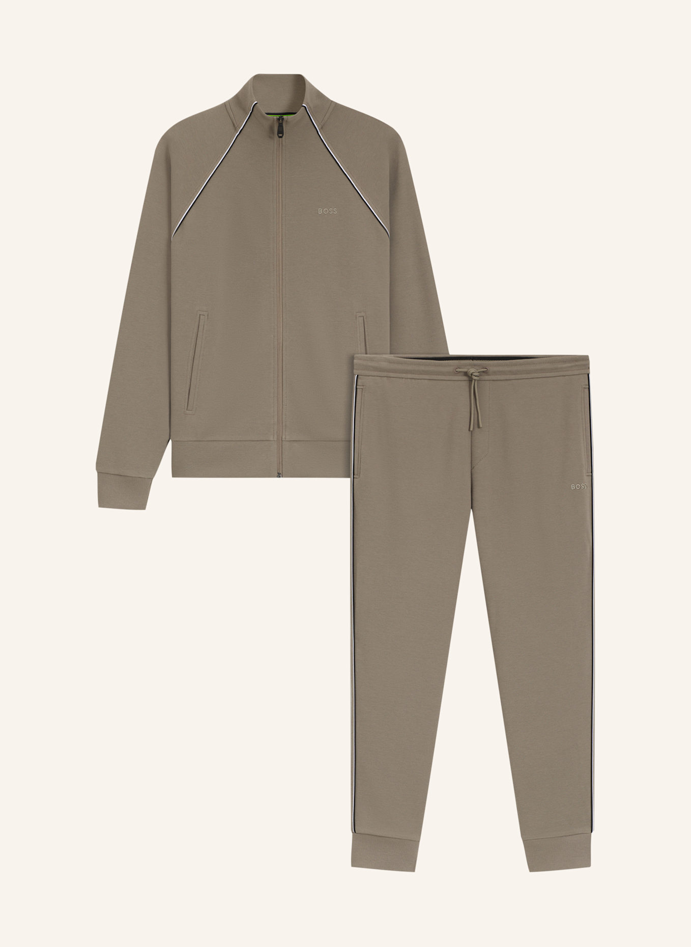 BOSS Sweatshirt SW_TRACKSUIT SET Regular Fit: HELLGRÜN