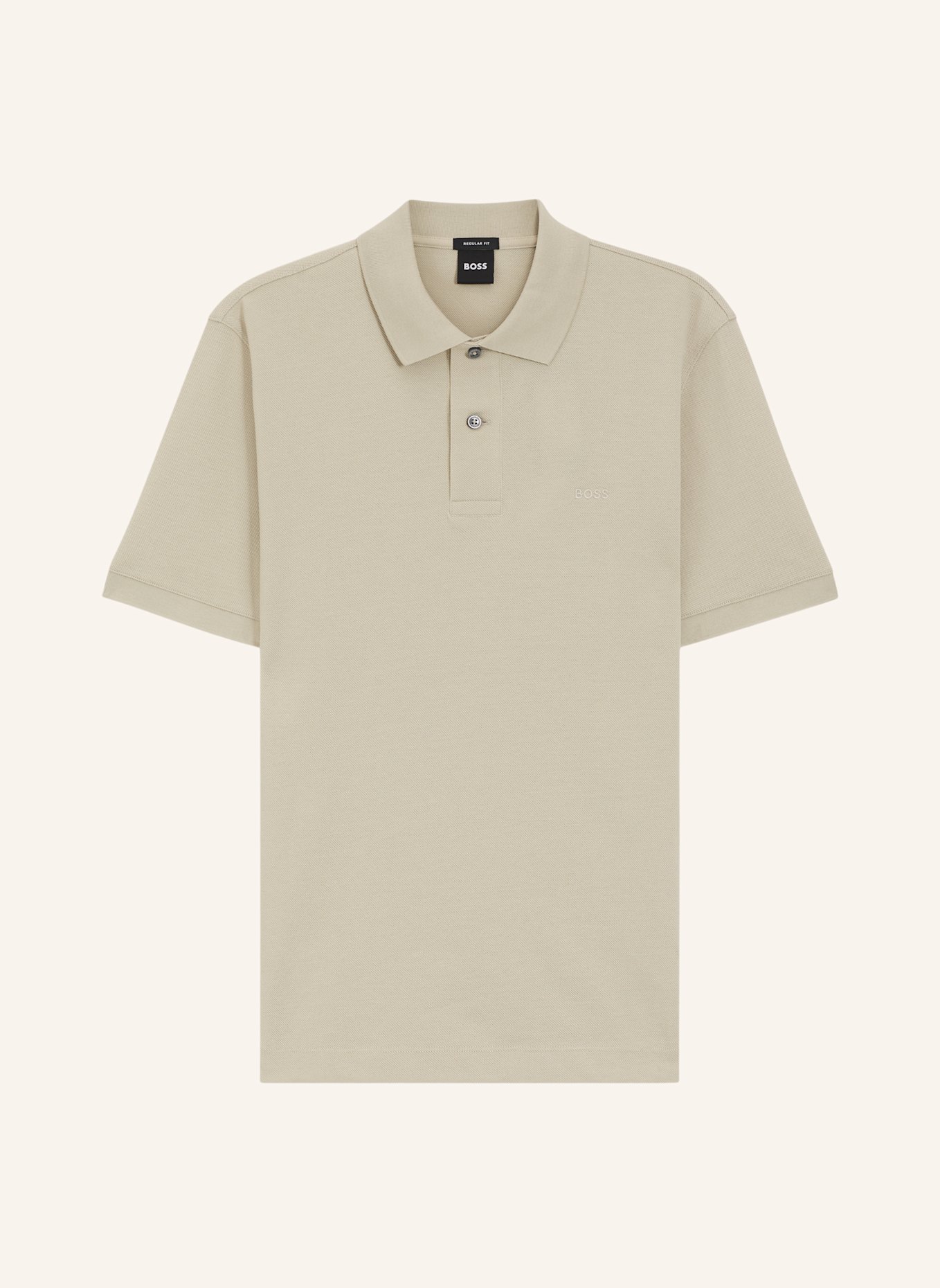 BOSS Poloshirt PALLAS Regular Fit: BEIGE