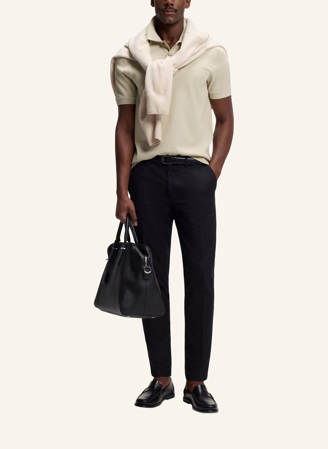 BOSS Poloshirt PALLAS Regular Fit: BEIGE