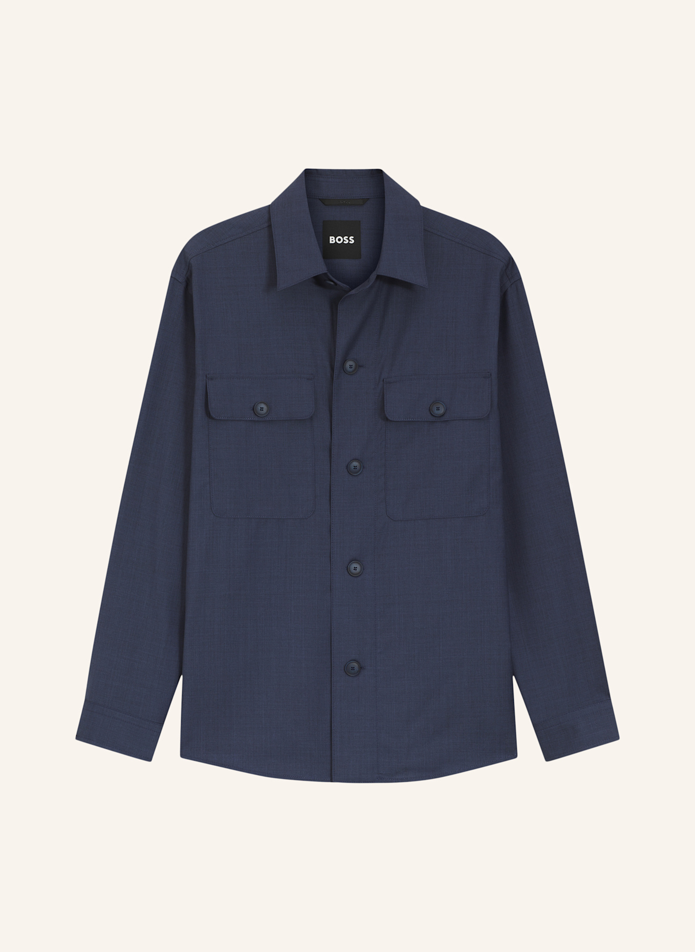 BOSS Blazer P-CARPER-OS-WG-262 Relaxed Fit: BLAU