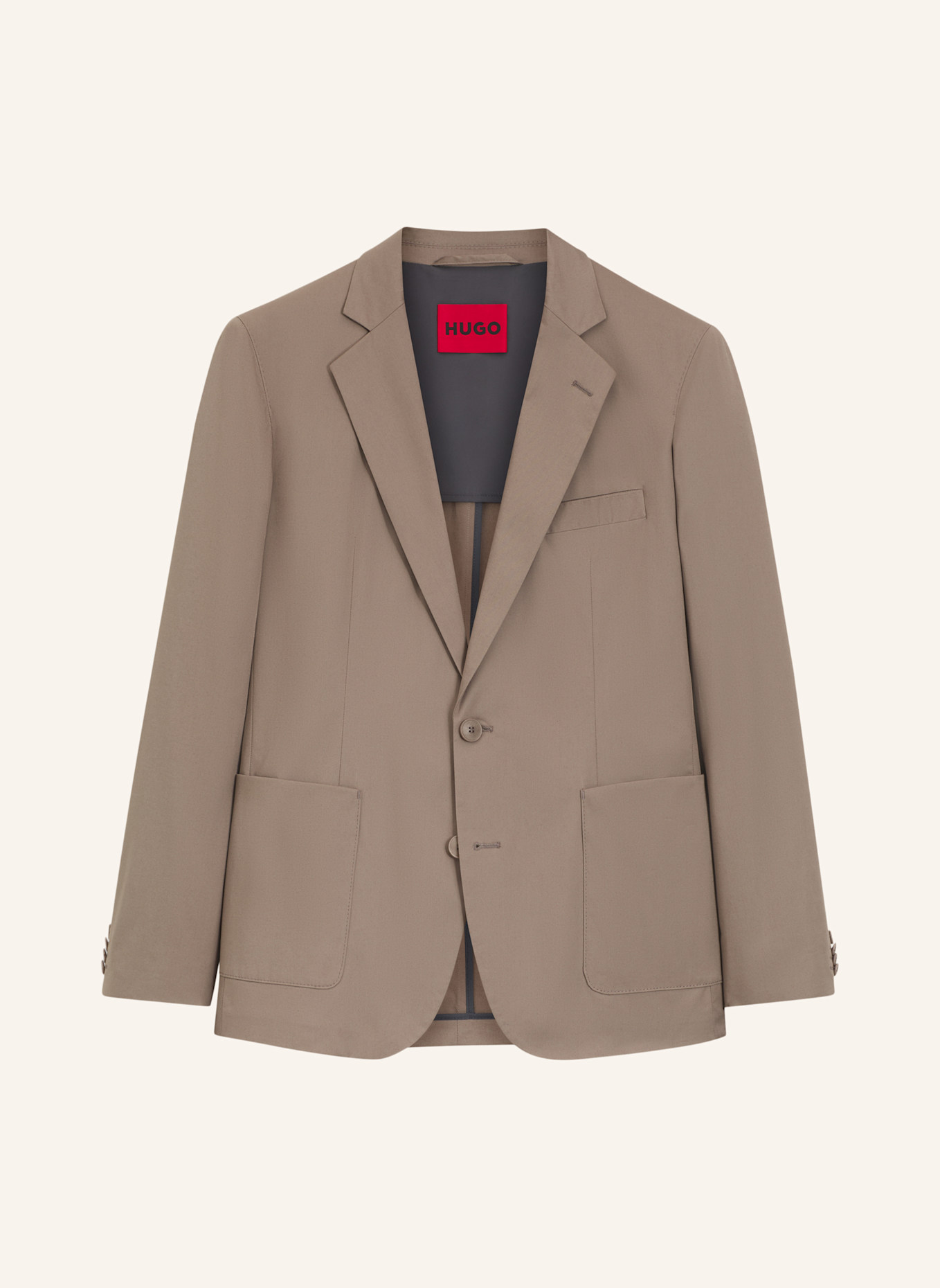 HUGO Blazer HANFRED262X Slim Fit: HELLBRAUN