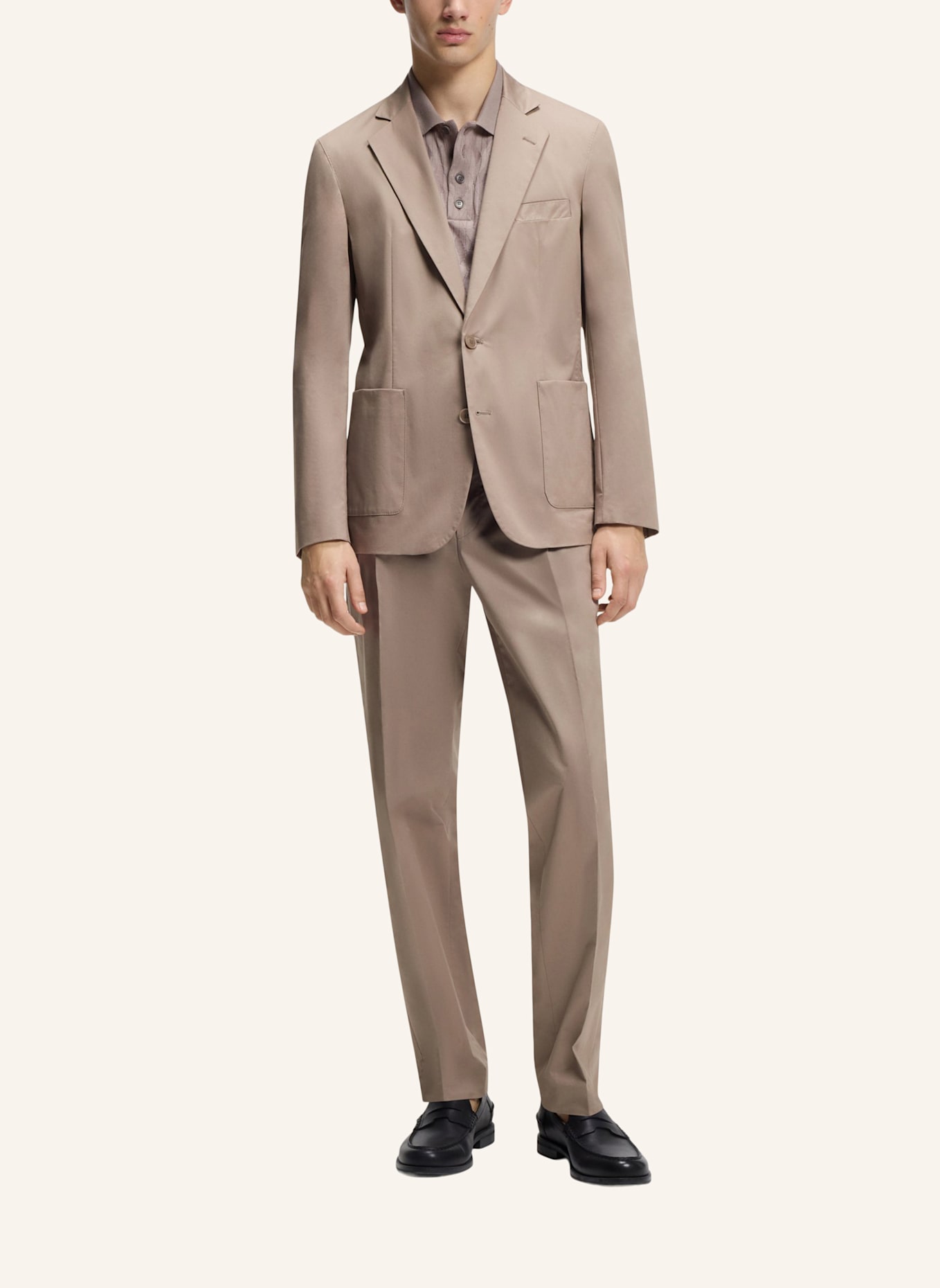 HUGO Blazer HANFRED262X Slim Fit: HELLBRAUN