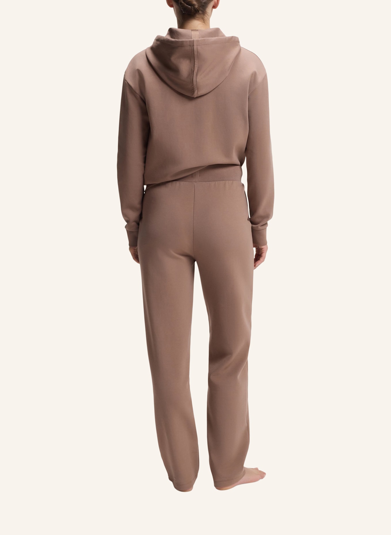 BOSS Loungewear Unterteil SHINY B_PANTS: BRAUN