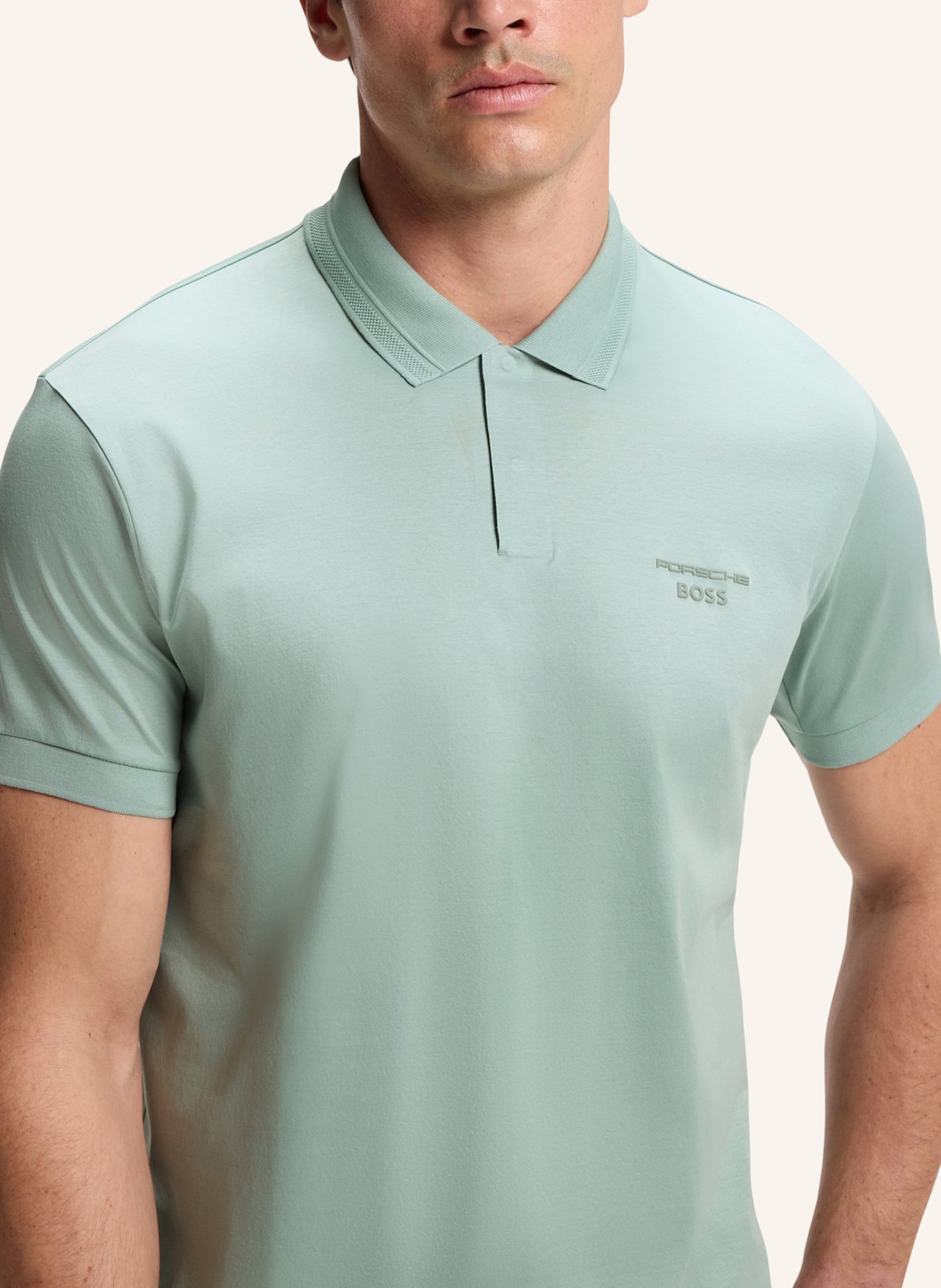 BOSS Jersey-Poloshirt SPIRIT 70 Regular Fit: GRÜN