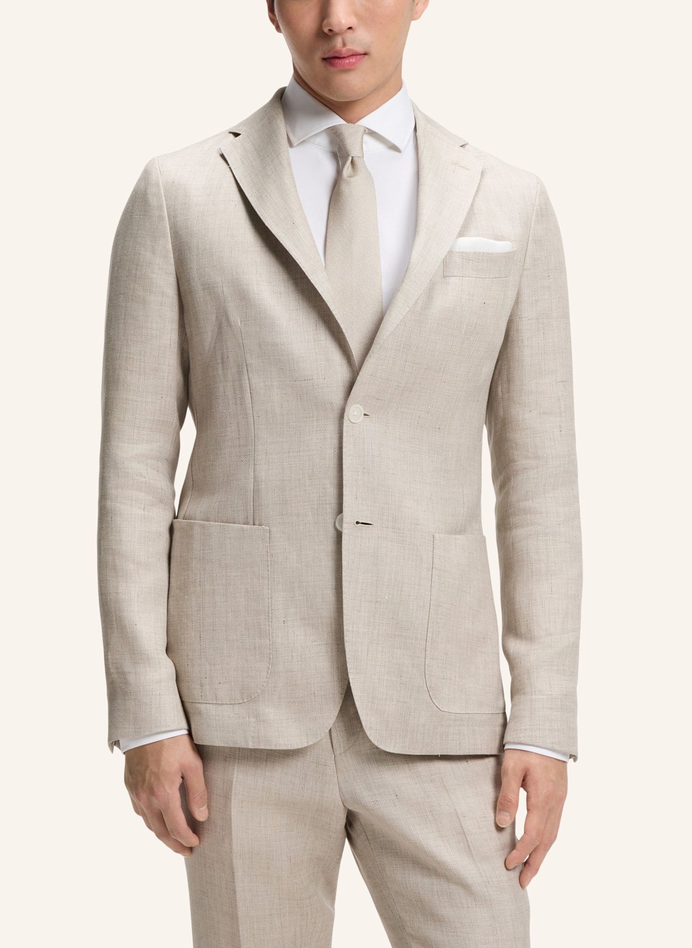 BOSS Blazer C-HANRY-262 Slim Fit: HELLGRAU/ GRAU