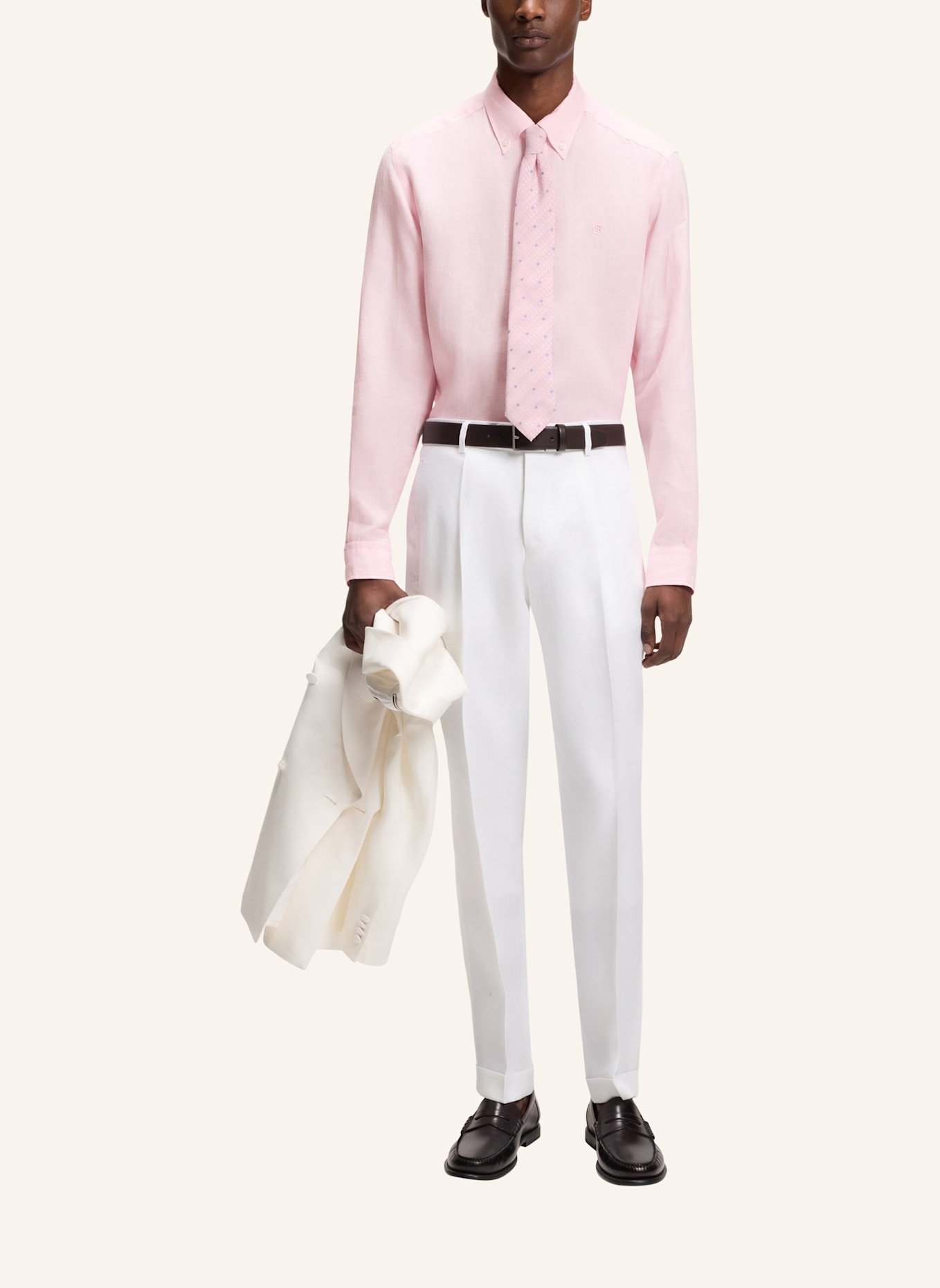 BOSS Casual Hemd H-LIAM-BD-E-C1-261 Regular Fit: ROSA